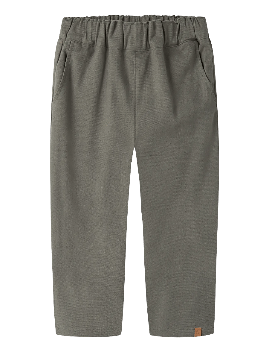 Lil'Atelier - NMMROMEO REG PANT LIL - babyhosen - mulled basil - 0