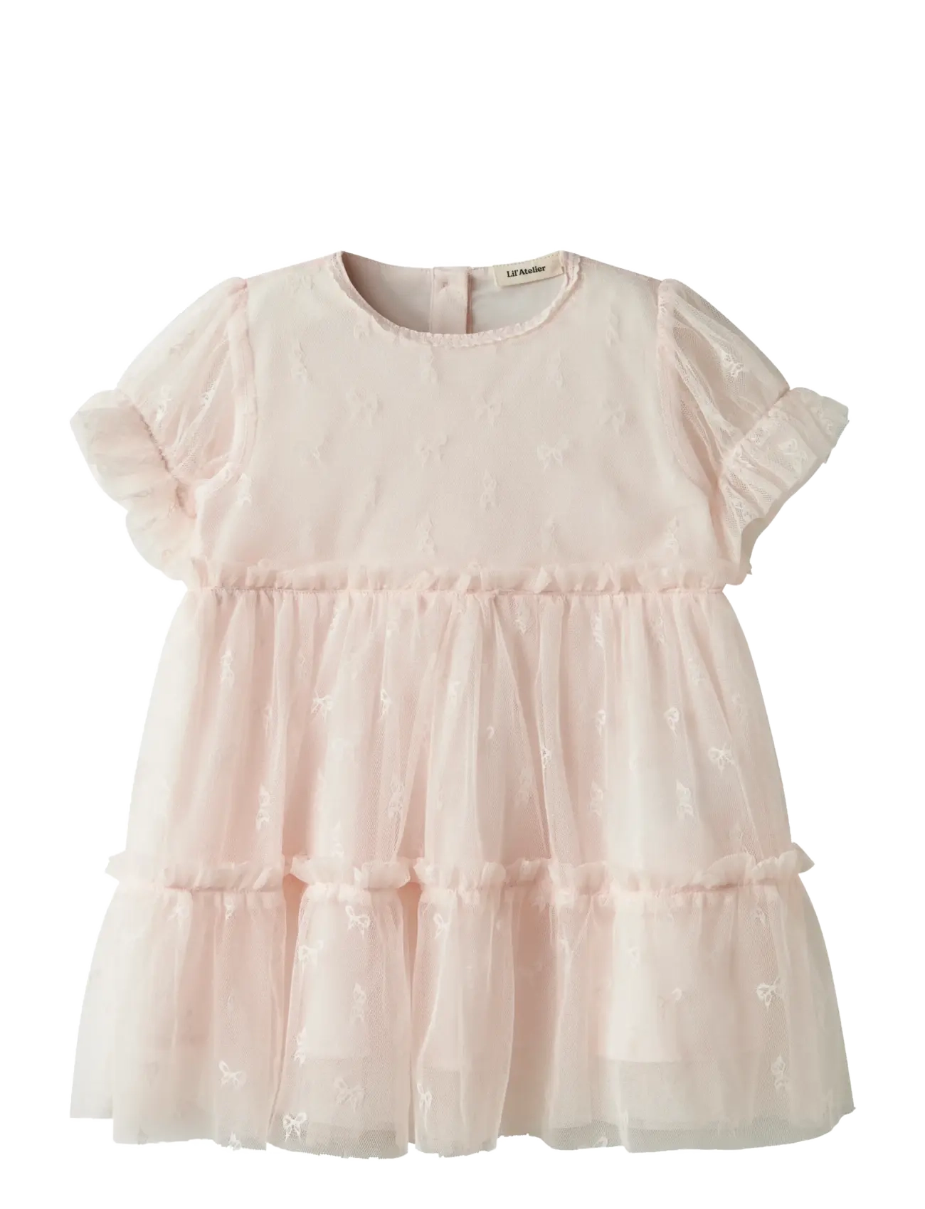 NMFROSETTA SS LOOSE DRESS LIL - ALMOST MAUVE