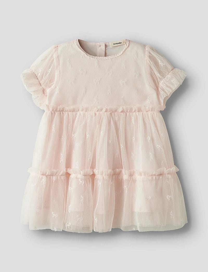 Lil'Atelier - NMFROSETTA SS LOOSE DRESS LIL - almost mauve - 0
