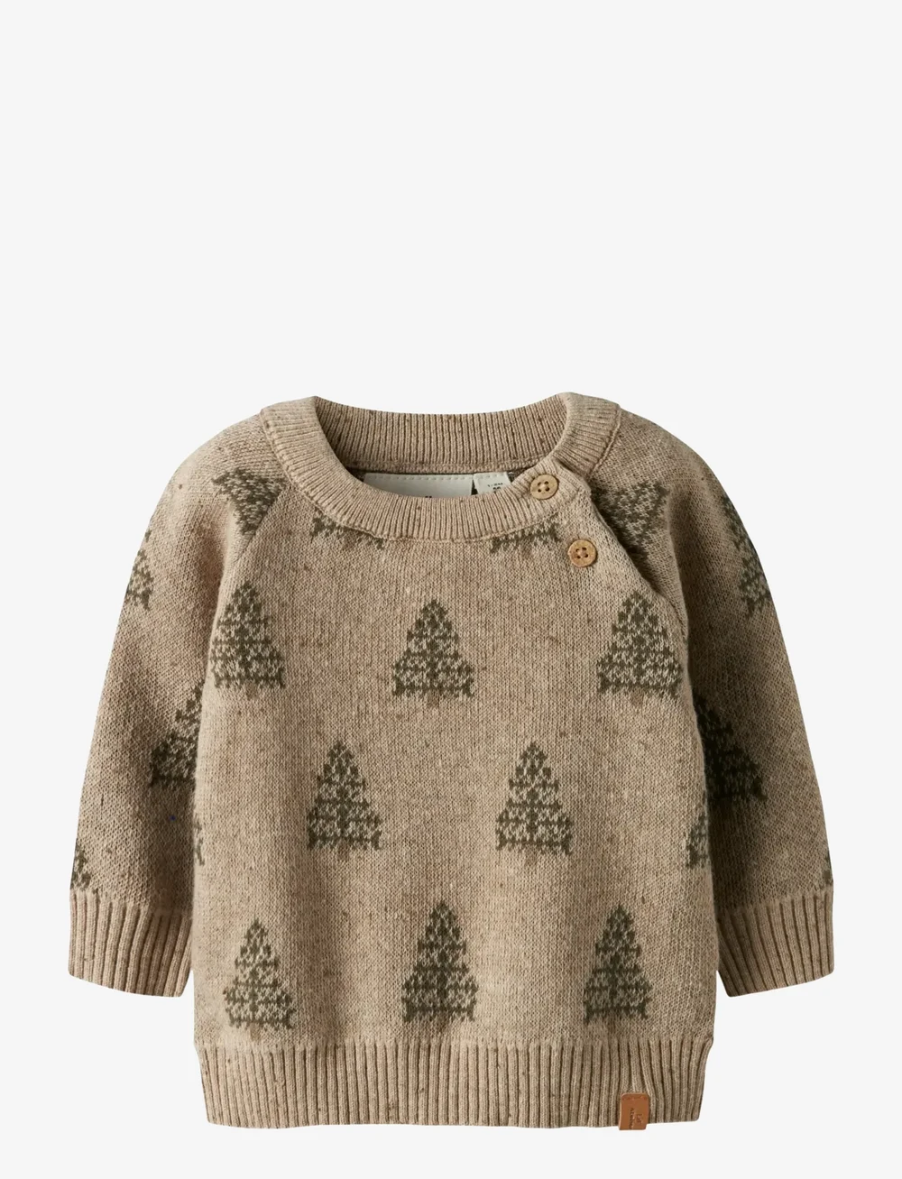 Lil'Atelier - NBNGALTO BOB LS KNIT LIL - pullover - oxford tan - 0