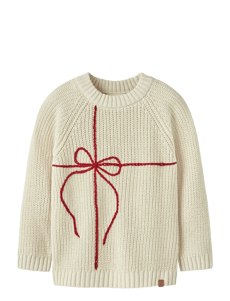 Lil'Atelier - NMNEMLEN MIO LS KNIT LIL - turtledove - 1