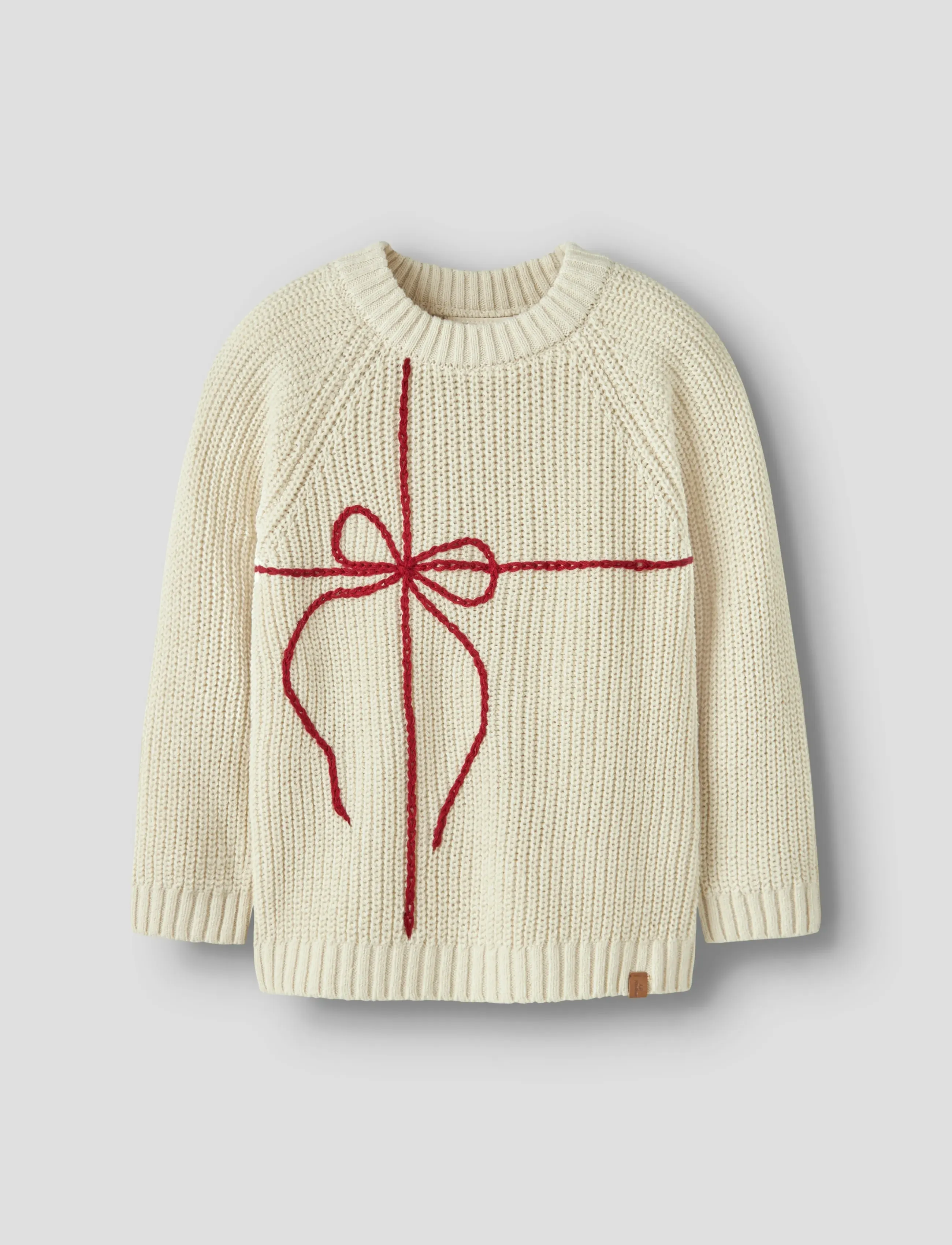 Lil'Atelier - NMNEMLEN MIO LS KNIT LIL - turtledove - 0