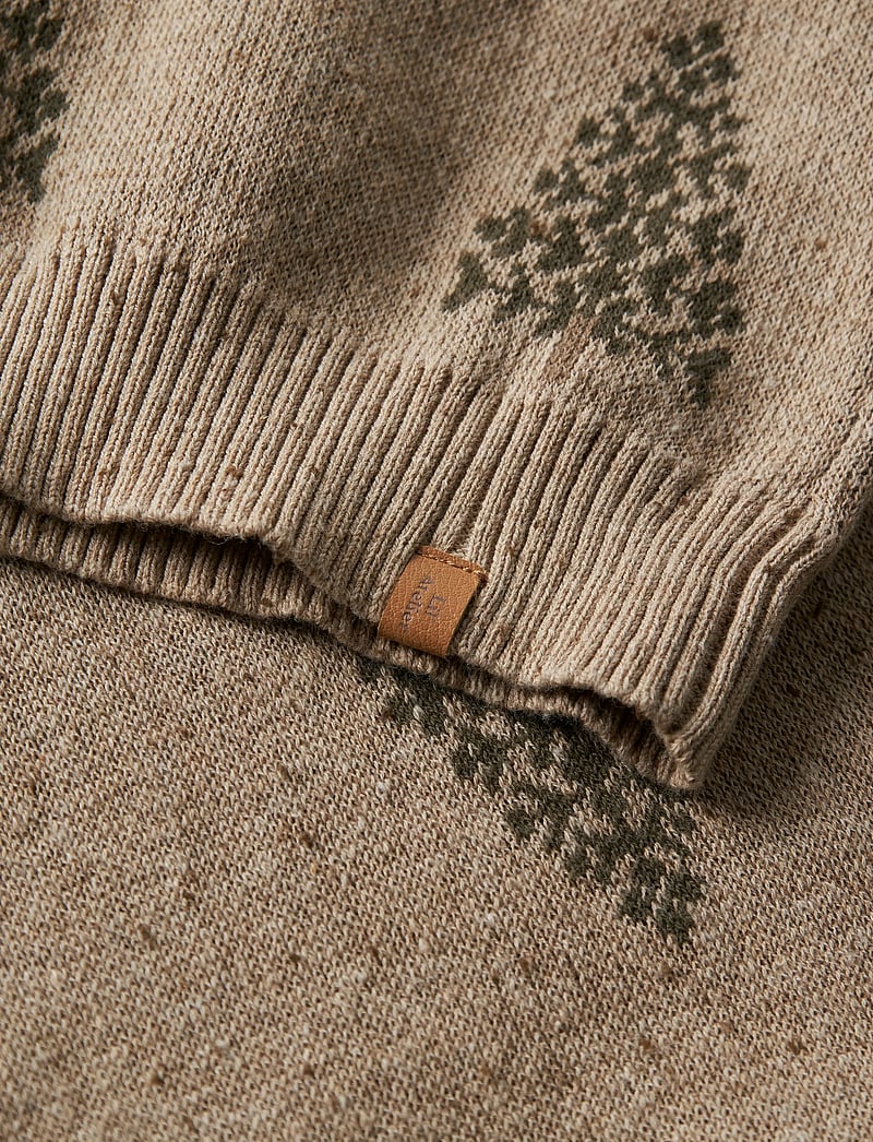 Lil'Atelier - NMNGALTO BOB LS KNIT LIL - trøjer - oxford tan - 4