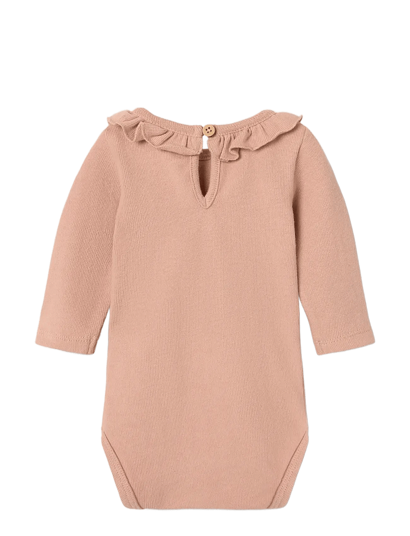 Lil'Atelier - NBFLUNA LS SLIM BODY LIL - langärmelige bodys - misty rose - 1