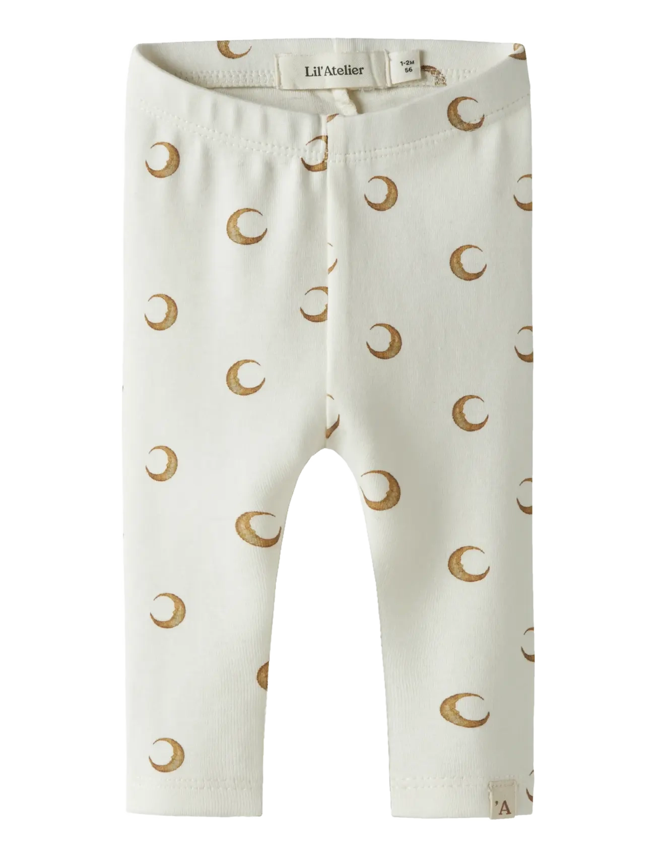 Lil'Atelier Nbnlayo Kim Slim Leggings Lil Noos, 74, Cream, Underdele > Leggings, Børn