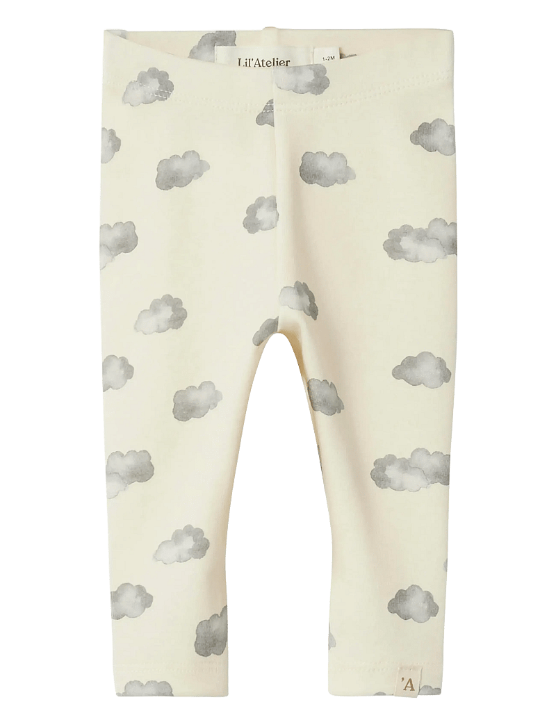 Lil'Atelier - NBNLAYO KIM SLIM LEGGINGS LIL NOOS - leggings - turtledove - 0