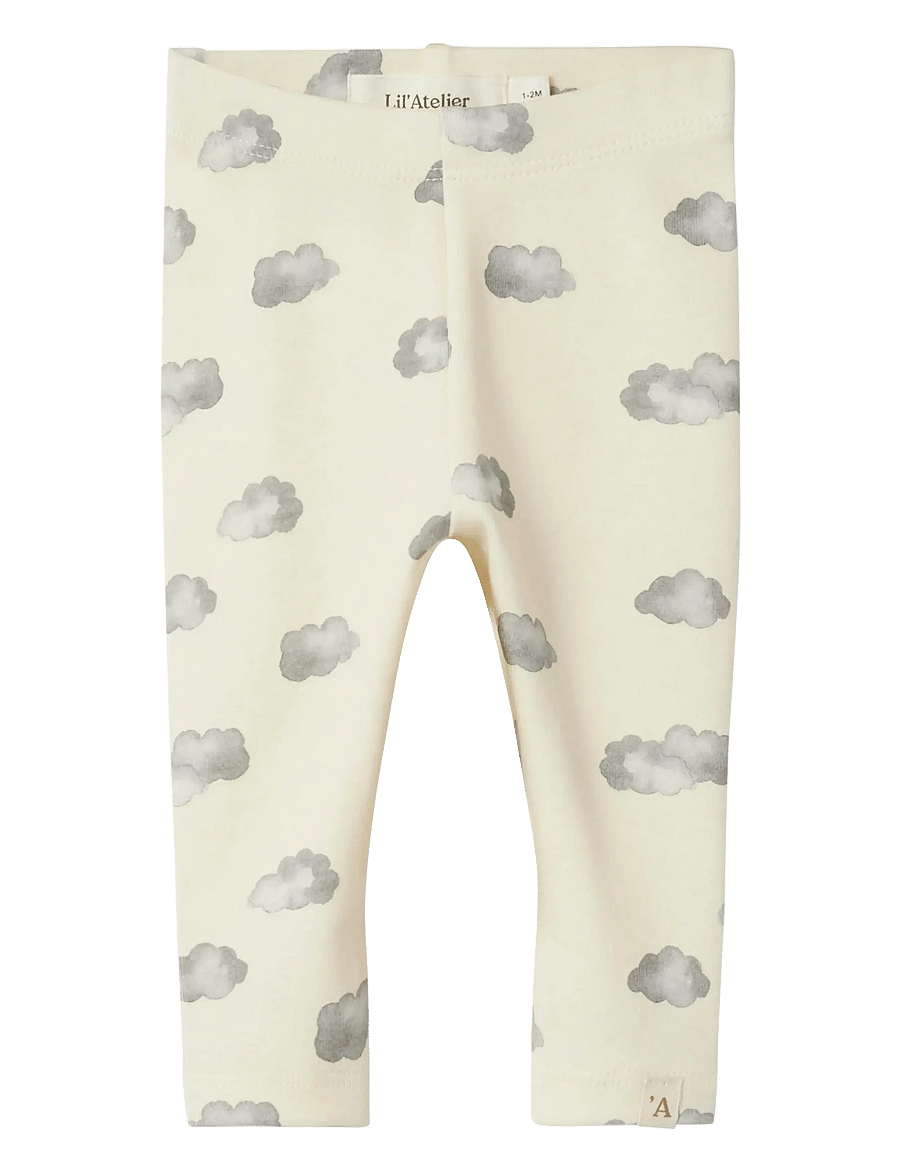 Lil'Atelier - NBNLAYO KIM SLIM LEGGINGS LIL NOOS - leggings - turtledove - 0