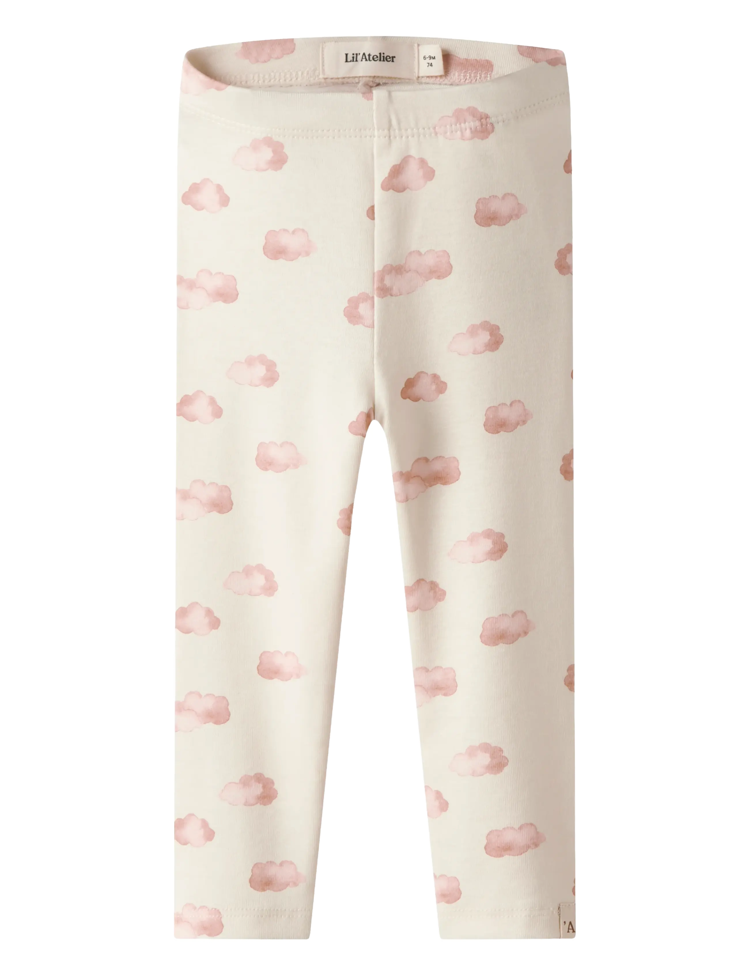 Lil'Atelier NBNLAYO KIM SLIM LEGGINGS LIL NOOS - Kleding - TURTLEDOVE / cream