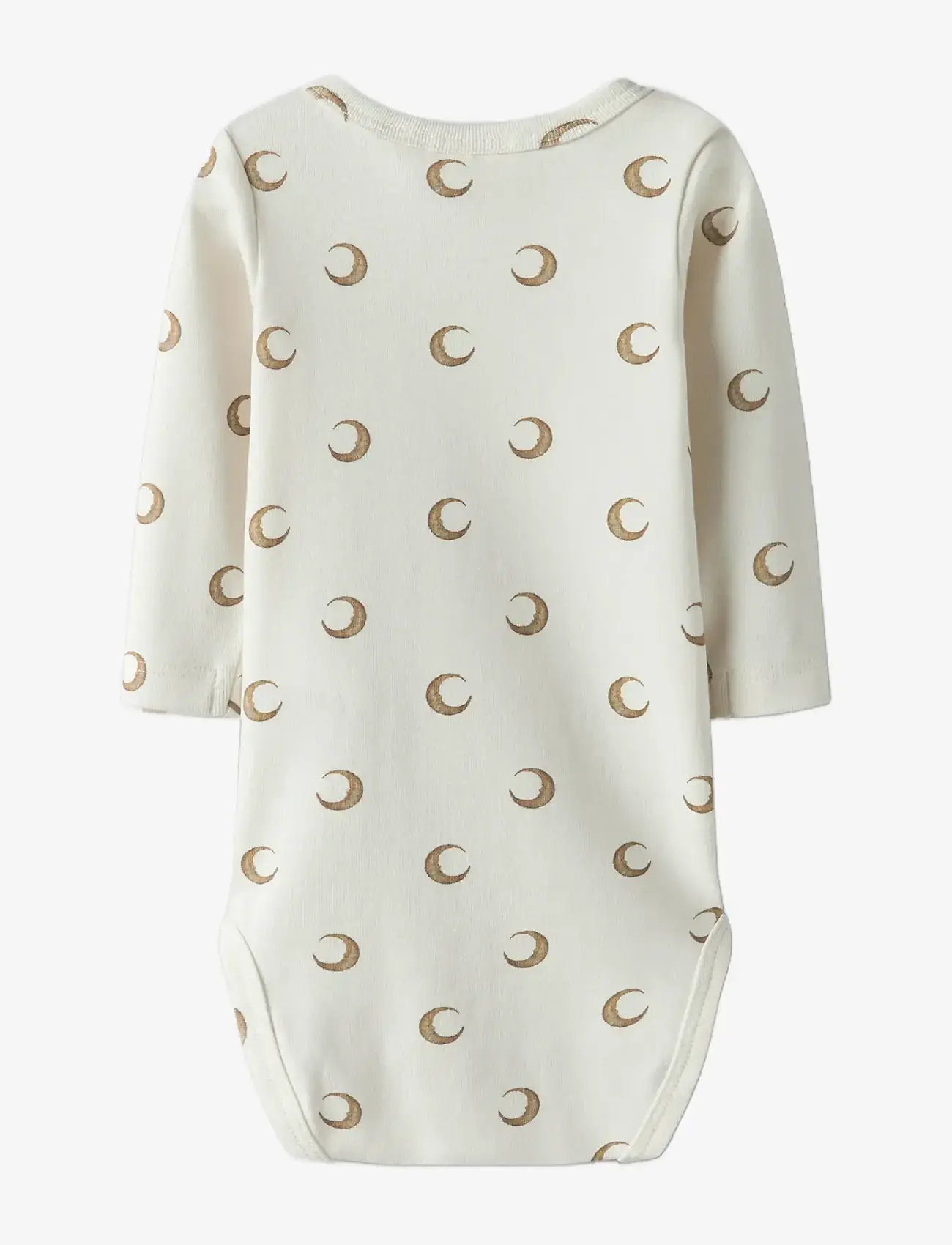 Lil'Atelier - NBNLAYO KIM LS SLIM BODY LIL NOOS - långärmade bodies - coconut milk - 2