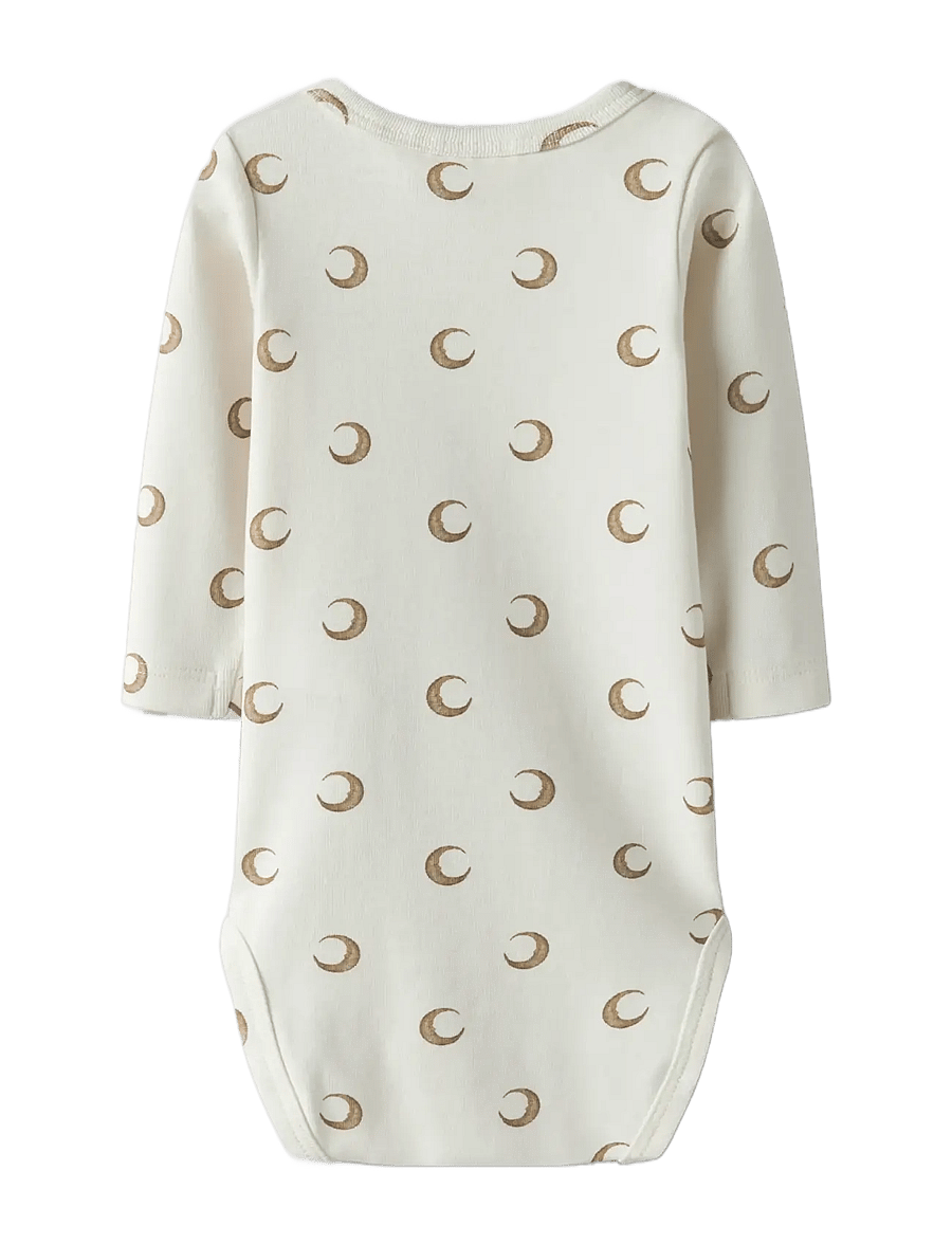 Lil'Atelier - NBNLAYO KIM LS SLIM BODY LIL NOOS - langärmelige bodys - coconut milk - 2