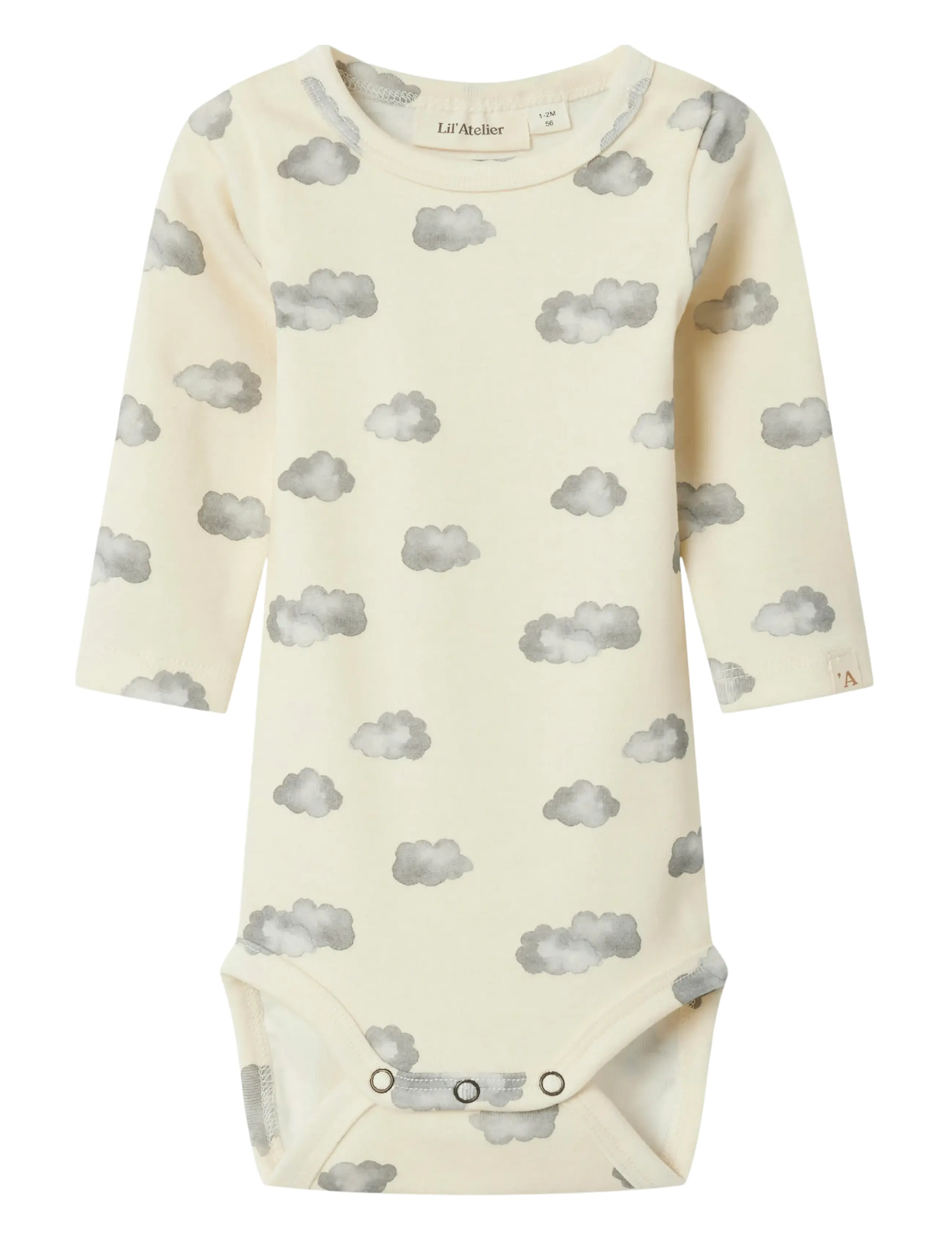 LIL'ATELIER Nbnlayo Kim Ls Slim Body Lil Noos Cream - 62 - Kinder