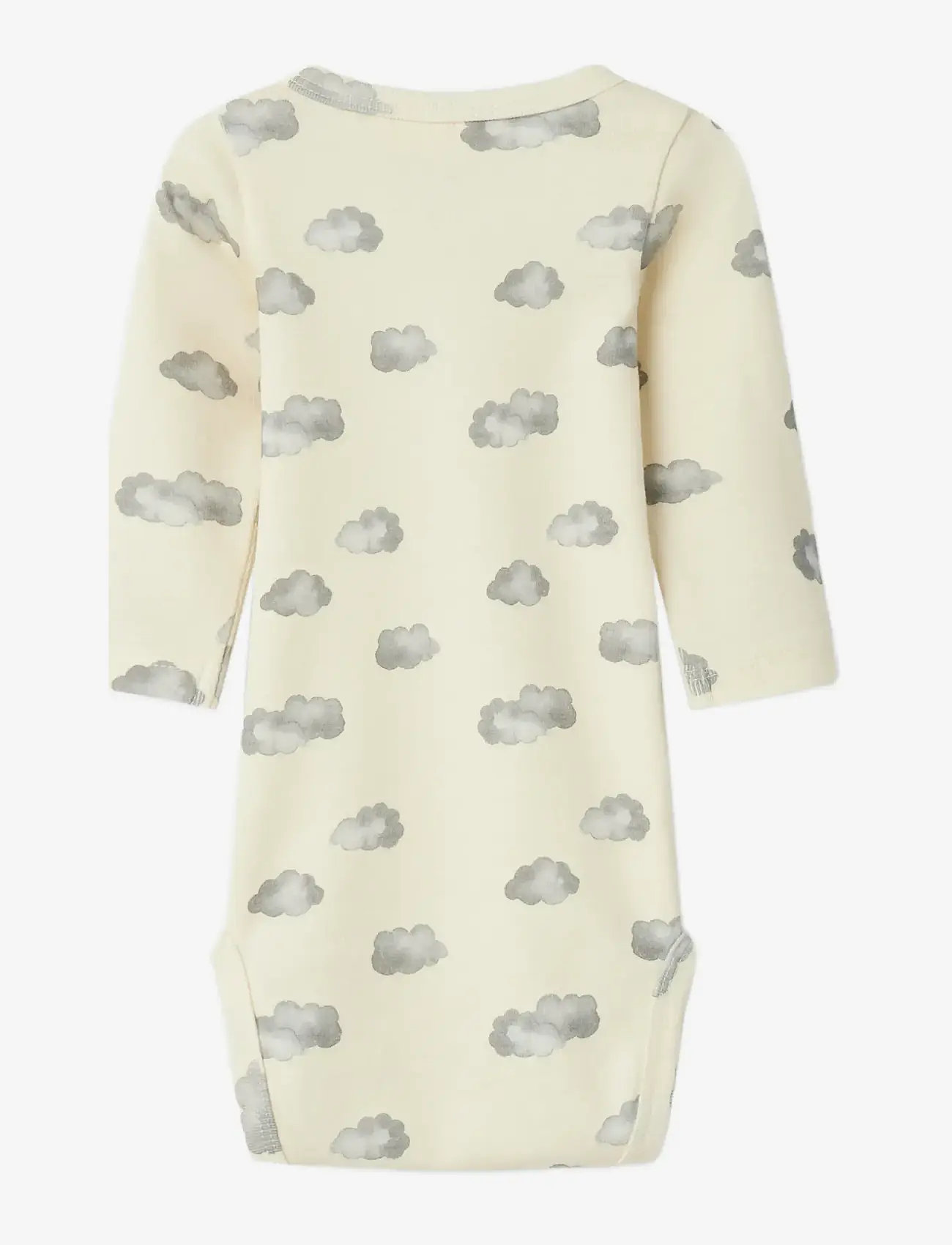 Lil'Atelier - NBNLAYO KIM LS SLIM BODY LIL NOOS - långärmade bodies - turtledove - 2