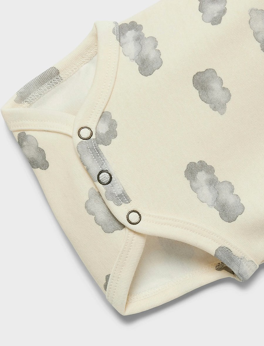 Lil'Atelier - NBNLAYO KIM LS SLIM BODY LIL NOOS - langärmelige bodys - turtledove - 0