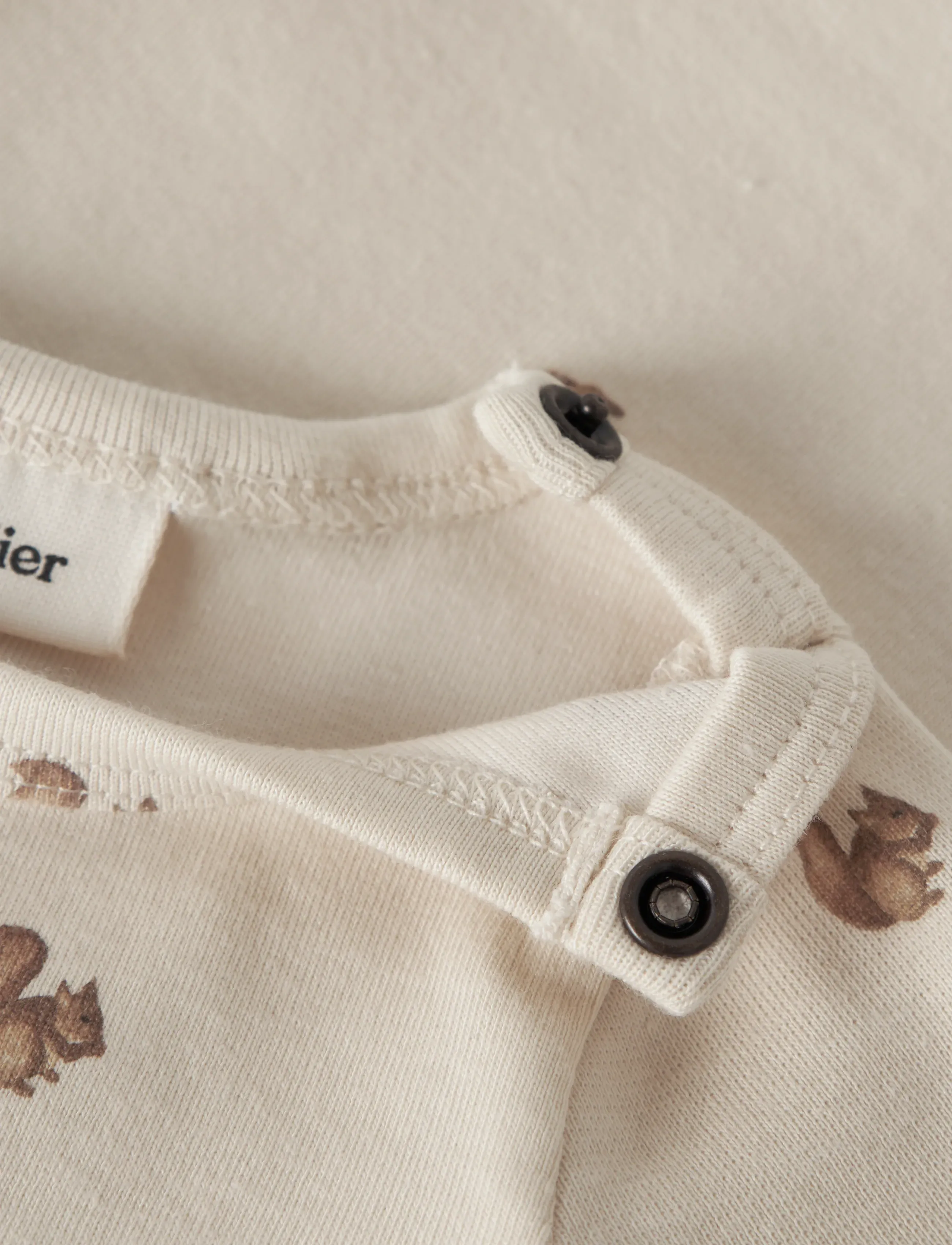 Lil'Atelier - NBNLAYO KIM LS SLIM BODY LIL NOOS - langærmede bodyer - turtledove - 2