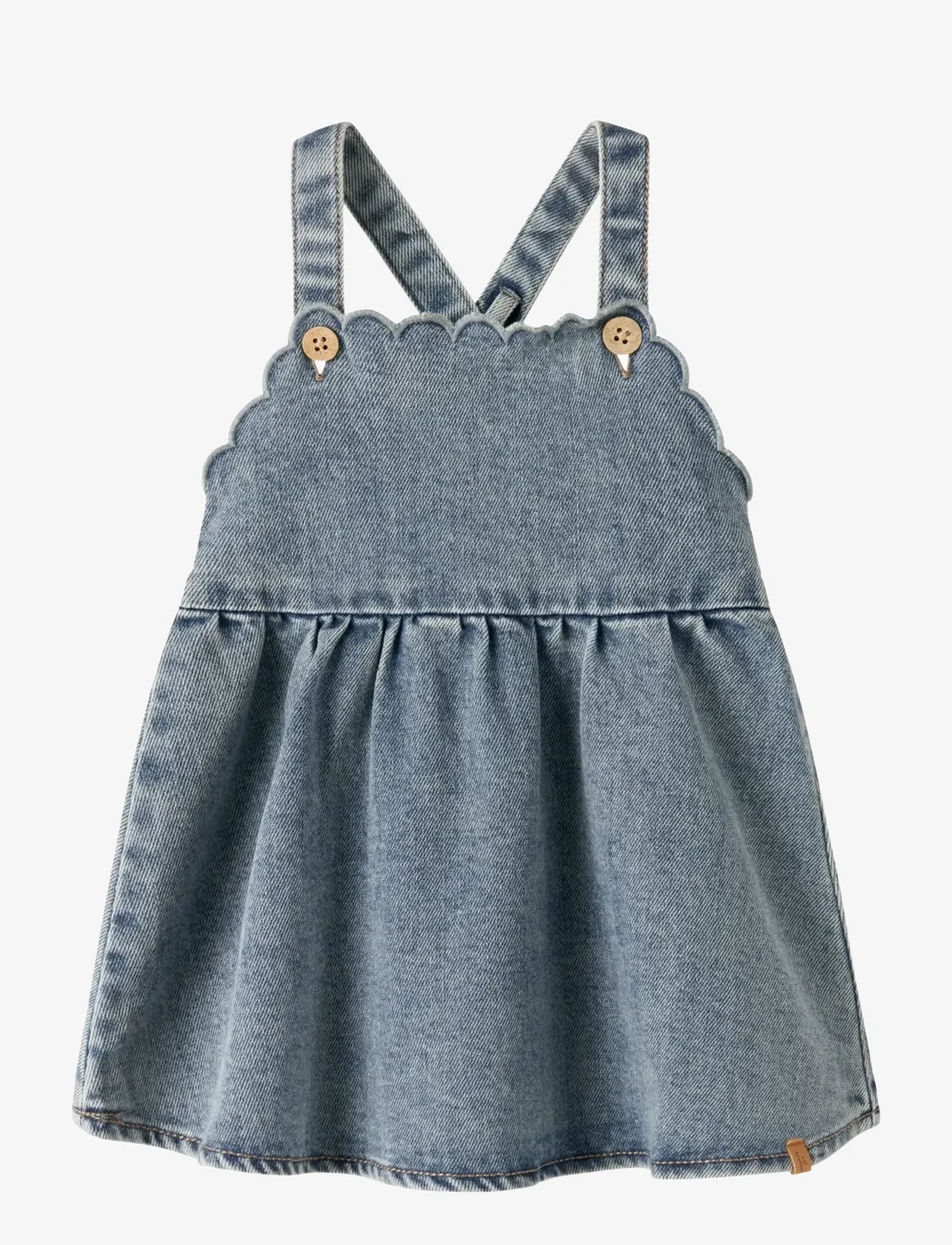 Lil'Atelier - NBFSALLI DNM SKIRTALL 2808-SE LIL - latzkleid - medium blue denim - 0