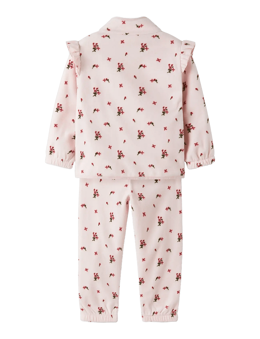 Lil'Atelier - NMFLASPEKTRA FLEECE SET AOP LIL - fliiskomplektid - hushed violet - 1