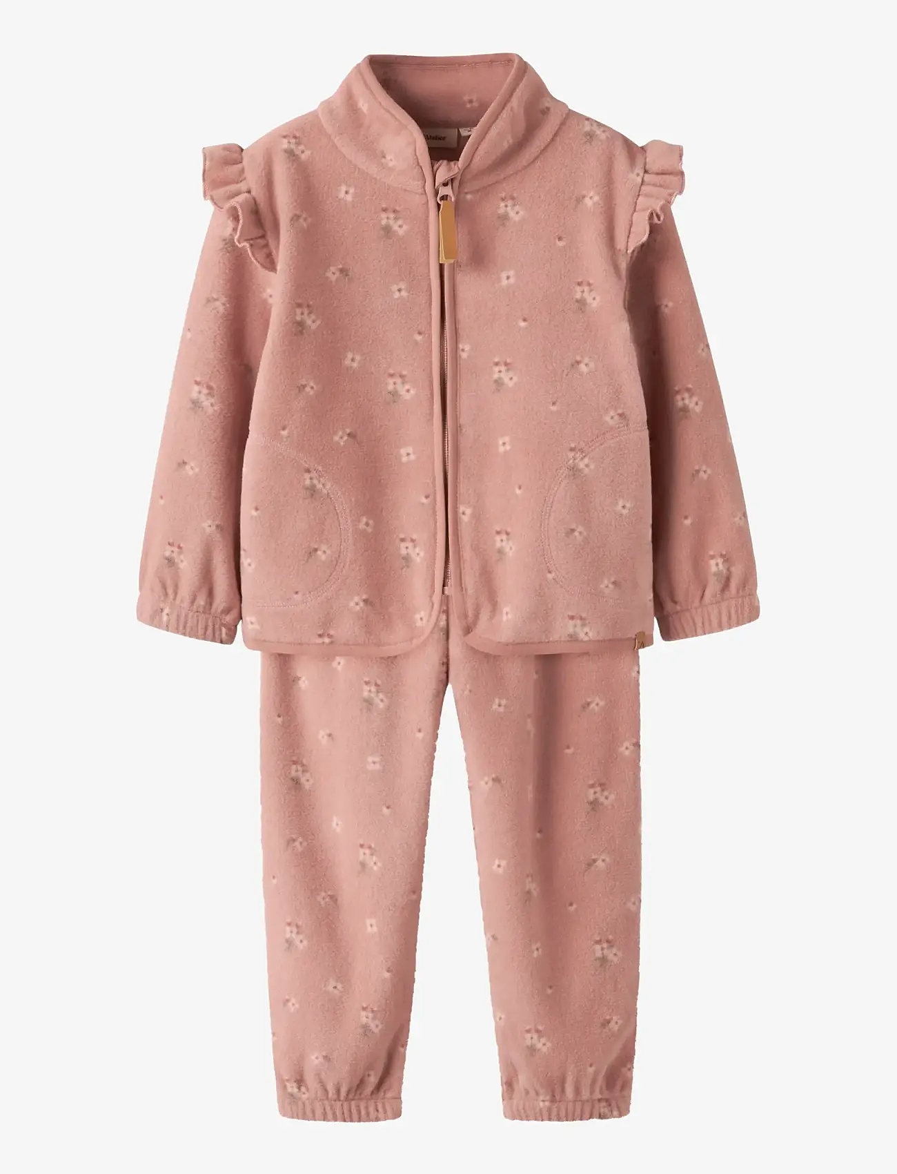 Lil'Atelier - NMFLASPEKTRA FLEECE SET AOP LIL - misty rose - 0