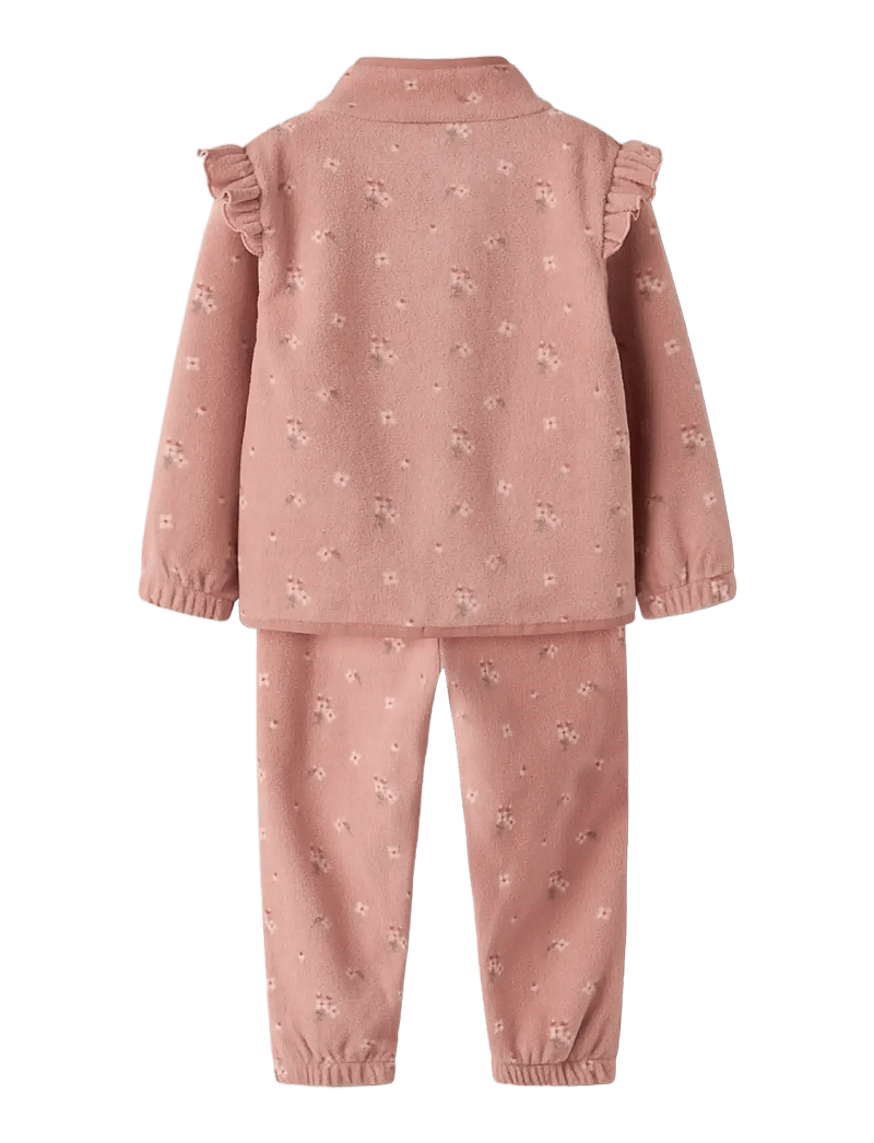 Lil'Atelier - NMFLASPEKTRA FLEECE SET AOP LIL - misty rose - 1