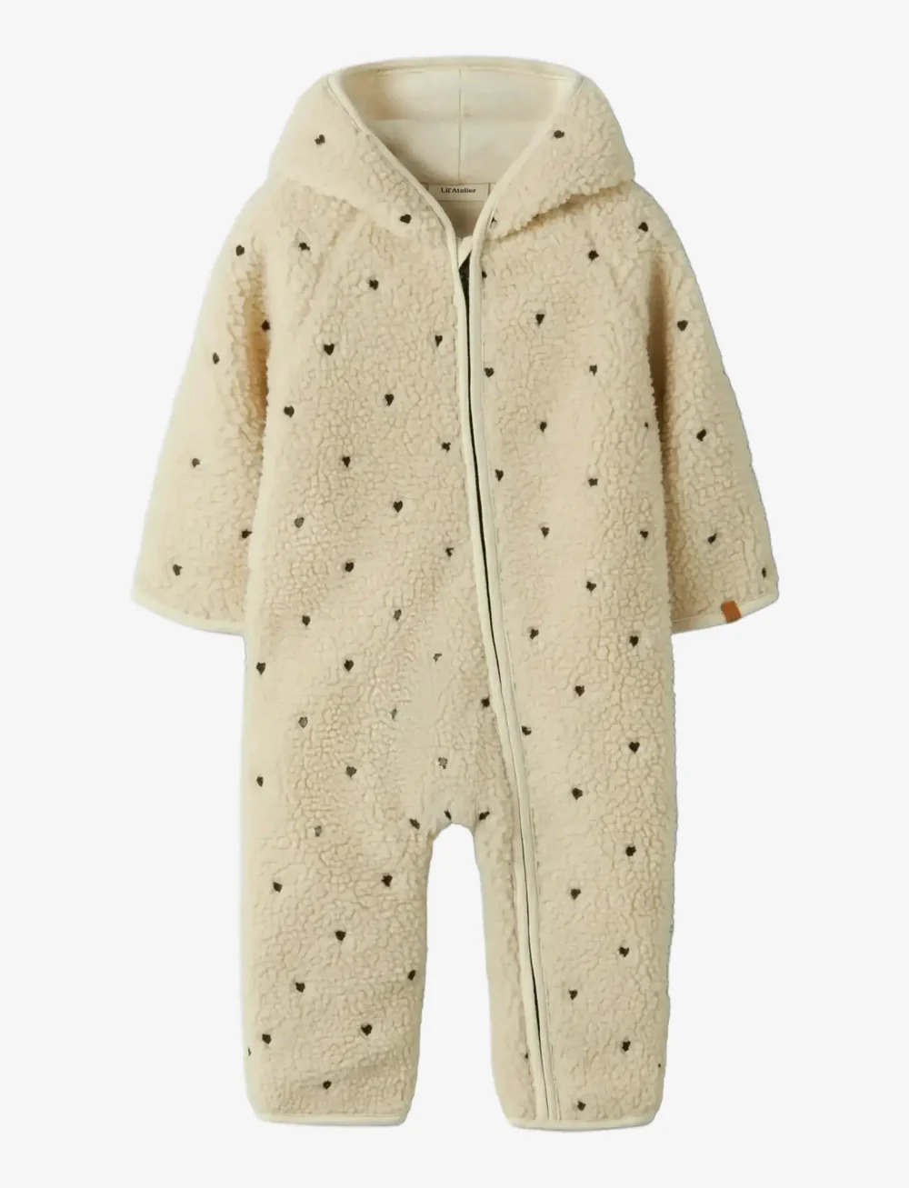 Lil'Atelier - NBNNALO LOOSE SUIT ZIP LIL - fleece overalls - turtledove - 0