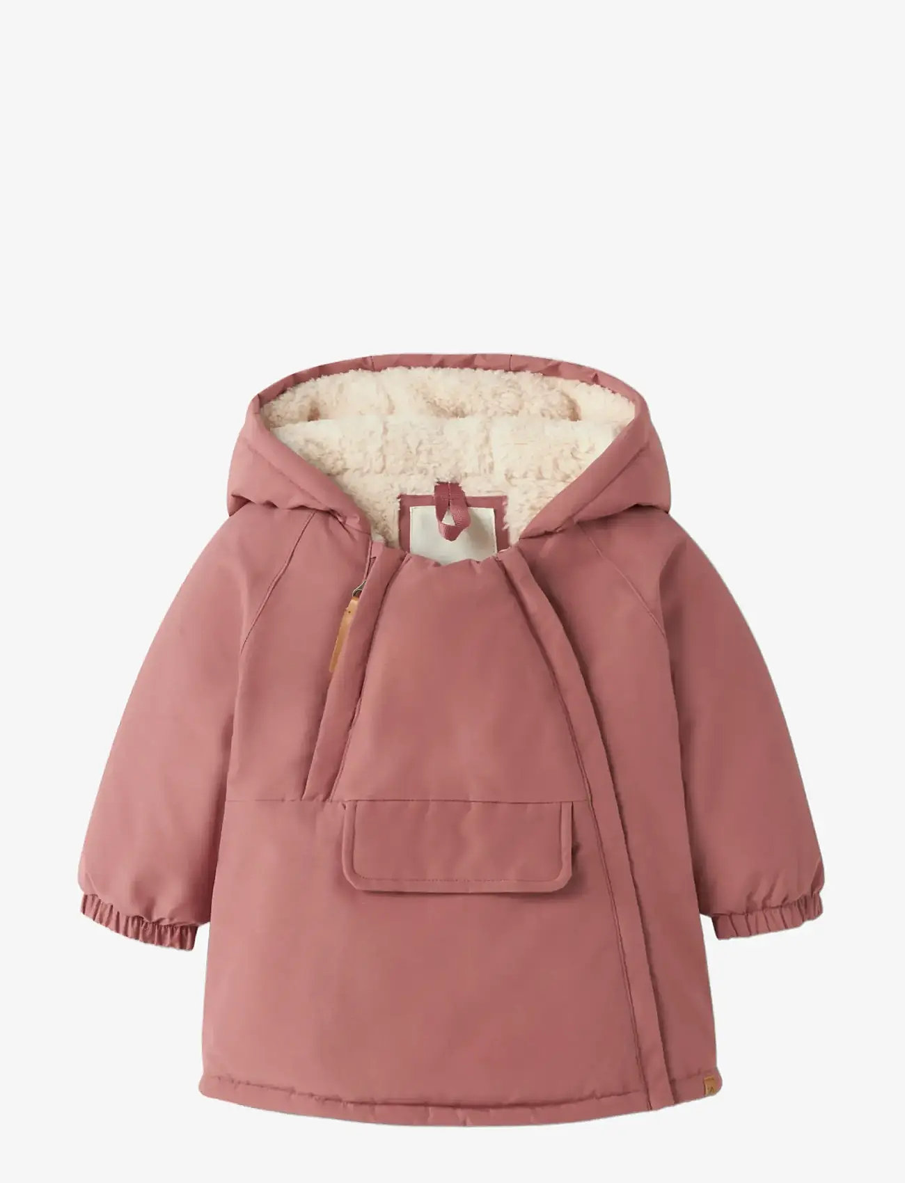 Lil'Atelier - NBFLASNOW05 JKT SOLID FO LIL - daunen- und steppjacken - withered rose - 0