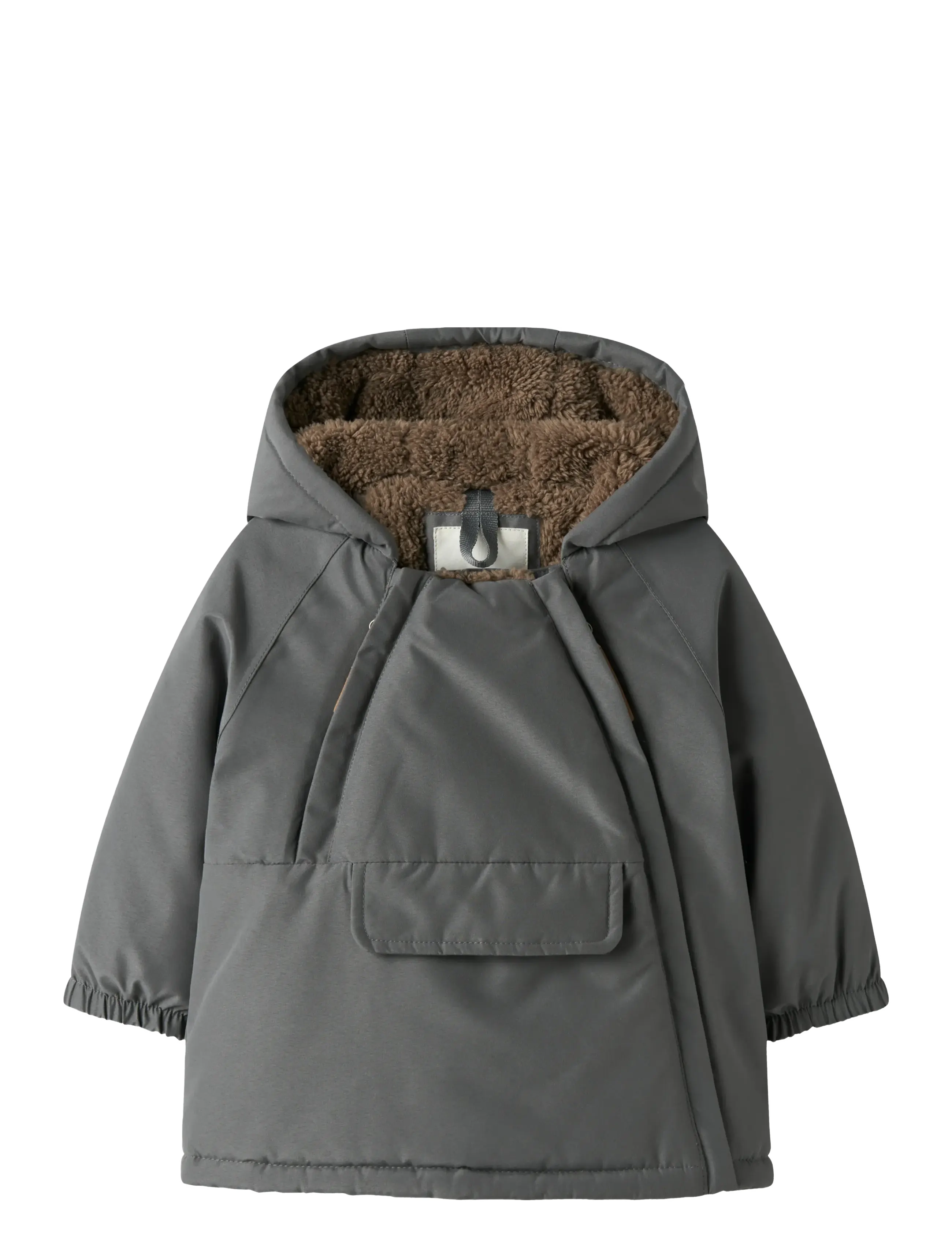 Lil'Atelier NBMLASNOW05 JKT SOLID FO LIL - Jackor - POPPY SEED / grey