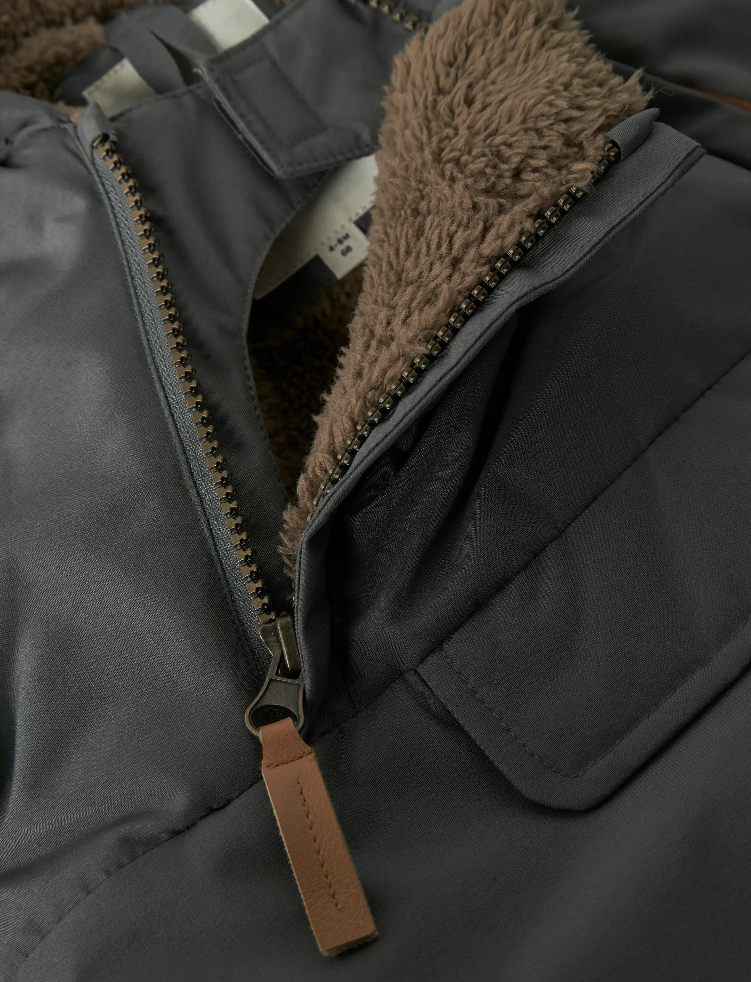 Lil'Atelier - NBMLASNOW05 JKT SOLID FO LIL - winterjacken - poppy seed - 4