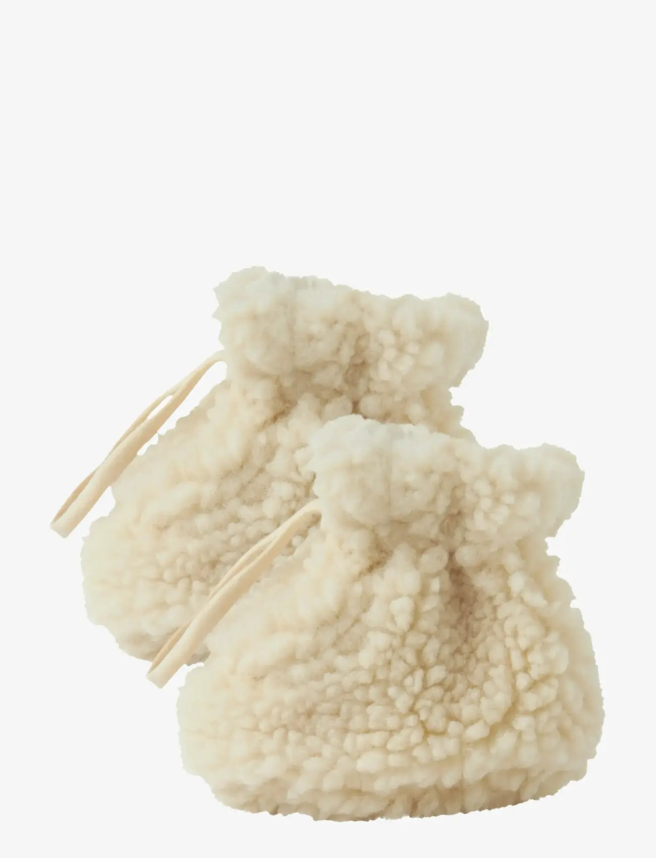 Lil'Atelier - NBNDANCO KAJ SHERPA SLIPPERS LIL - baby tossor - turtledove - 0