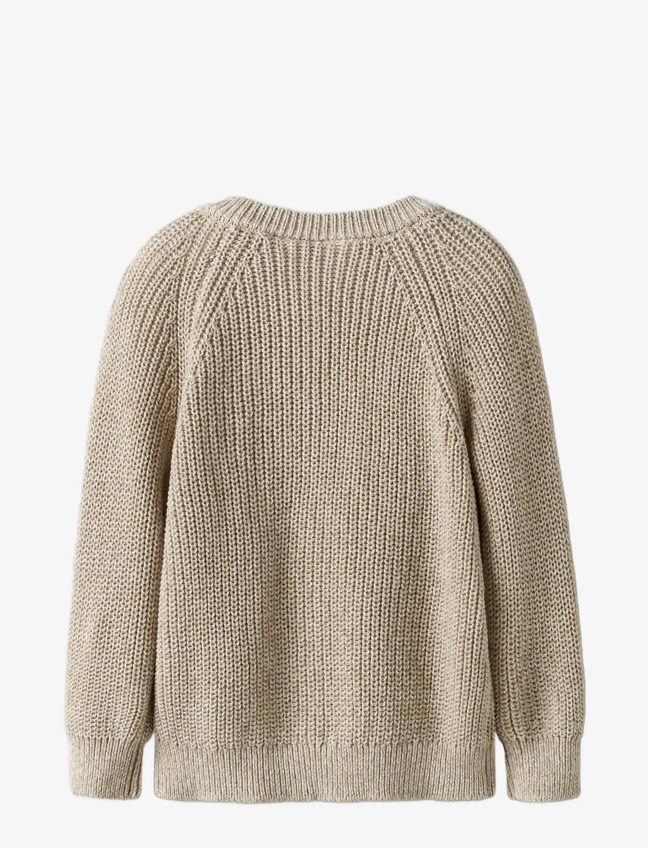 Lil'Atelier - NMMROKKO LS KNIT CARD LIL - cardigans - oxford tan - 2