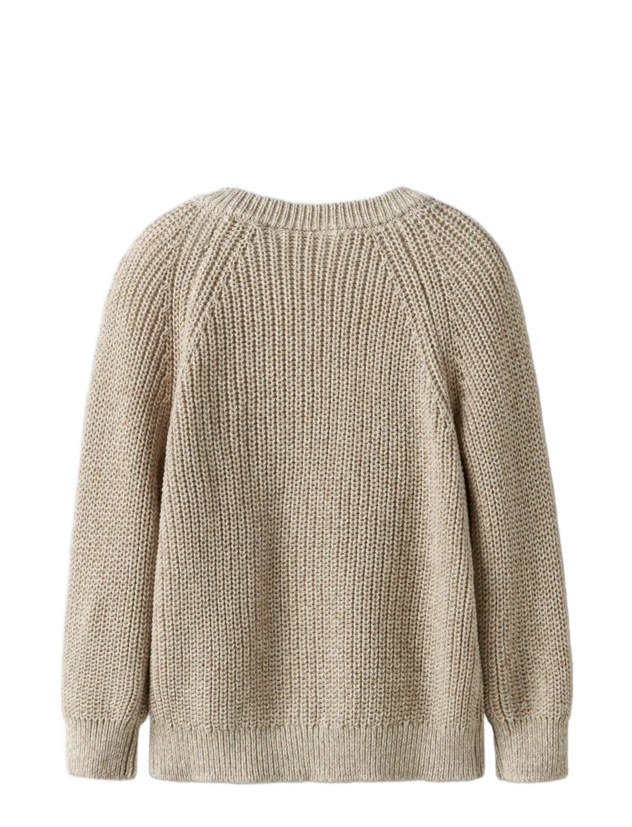 Lil'Atelier - NMMROKKO LS KNIT CARD LIL - oxford tan - 2