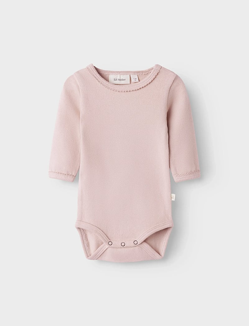 Lil'Atelier - NBFTHORO HIF LS SLIM BODY LIL - smėlinukai ilgomis rankovėmis - misty rose - 2