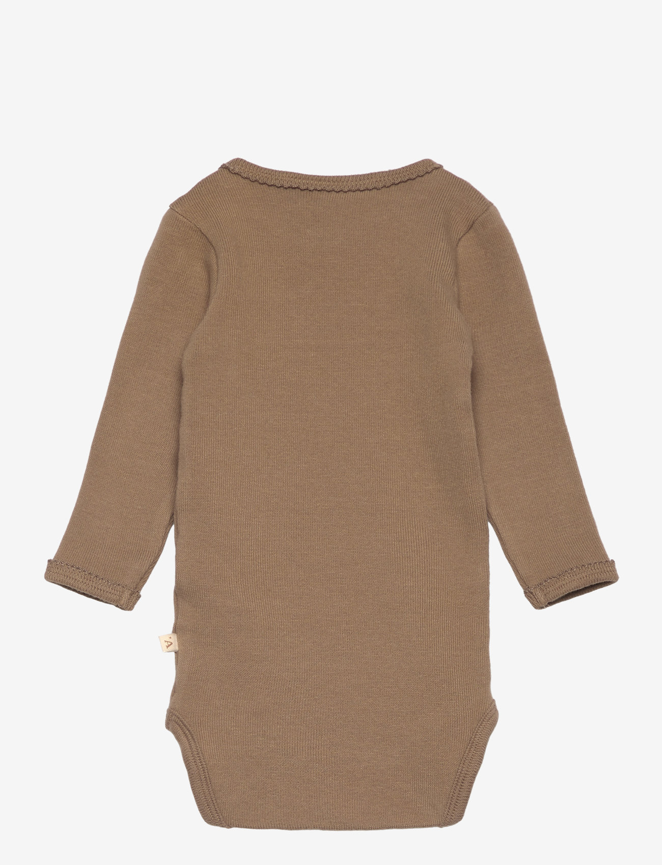 Lil'Atelier - NBFTHORO HIF LS SLIM BODY LIL - langermede bodyer - sepia tint - 1
