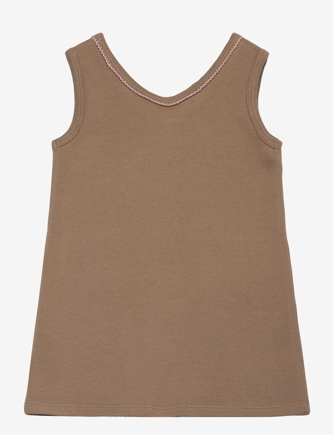 Lil'Atelier - NMFTHORO LOOSE SPENCER LIL - Ärmellose freizeitkleider - sepia tint - 1