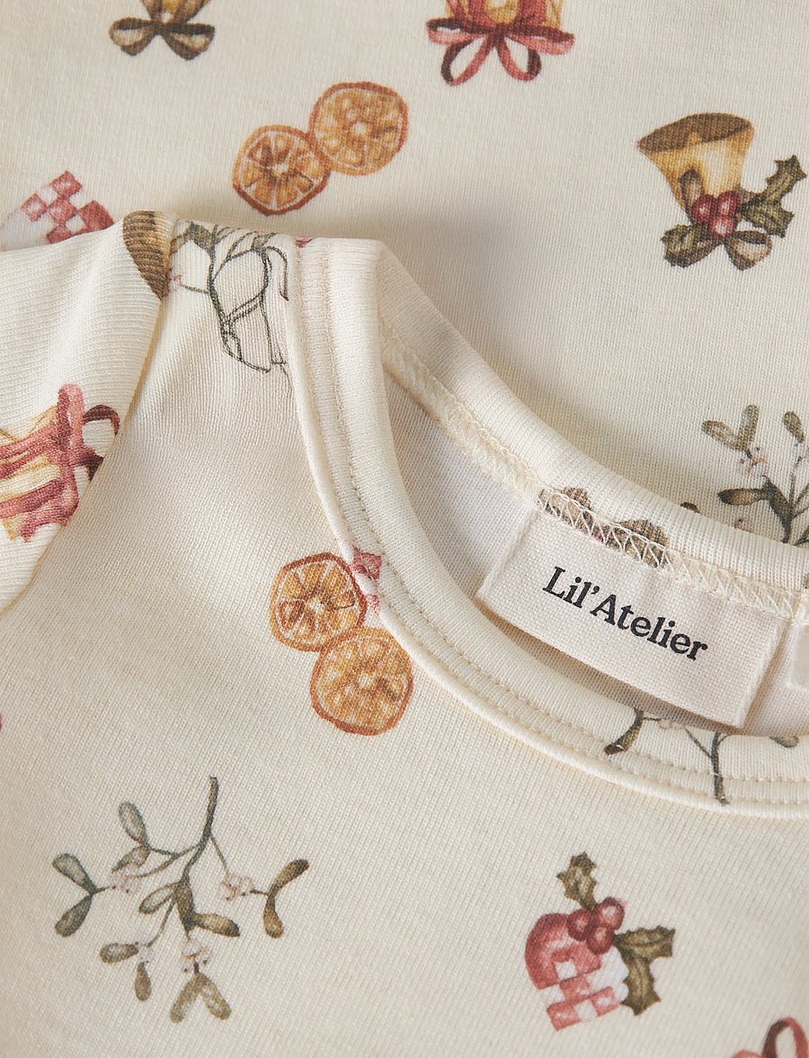 Lil'Atelier - NBNLAYO GUS LS SLIM BODY LIL - turtledove - 2