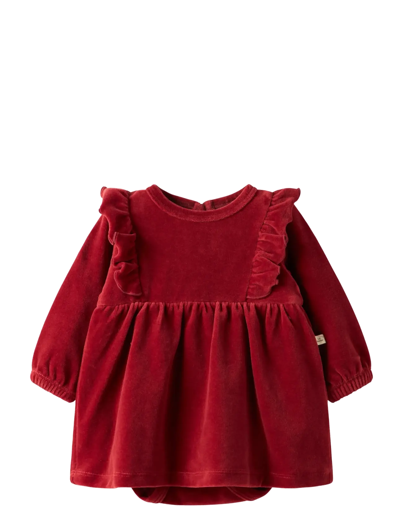 Lil'Atelier NBFSAGA SAG LS BODY DRESS LIL - Lil'Atelier - RED DAHLIA / red