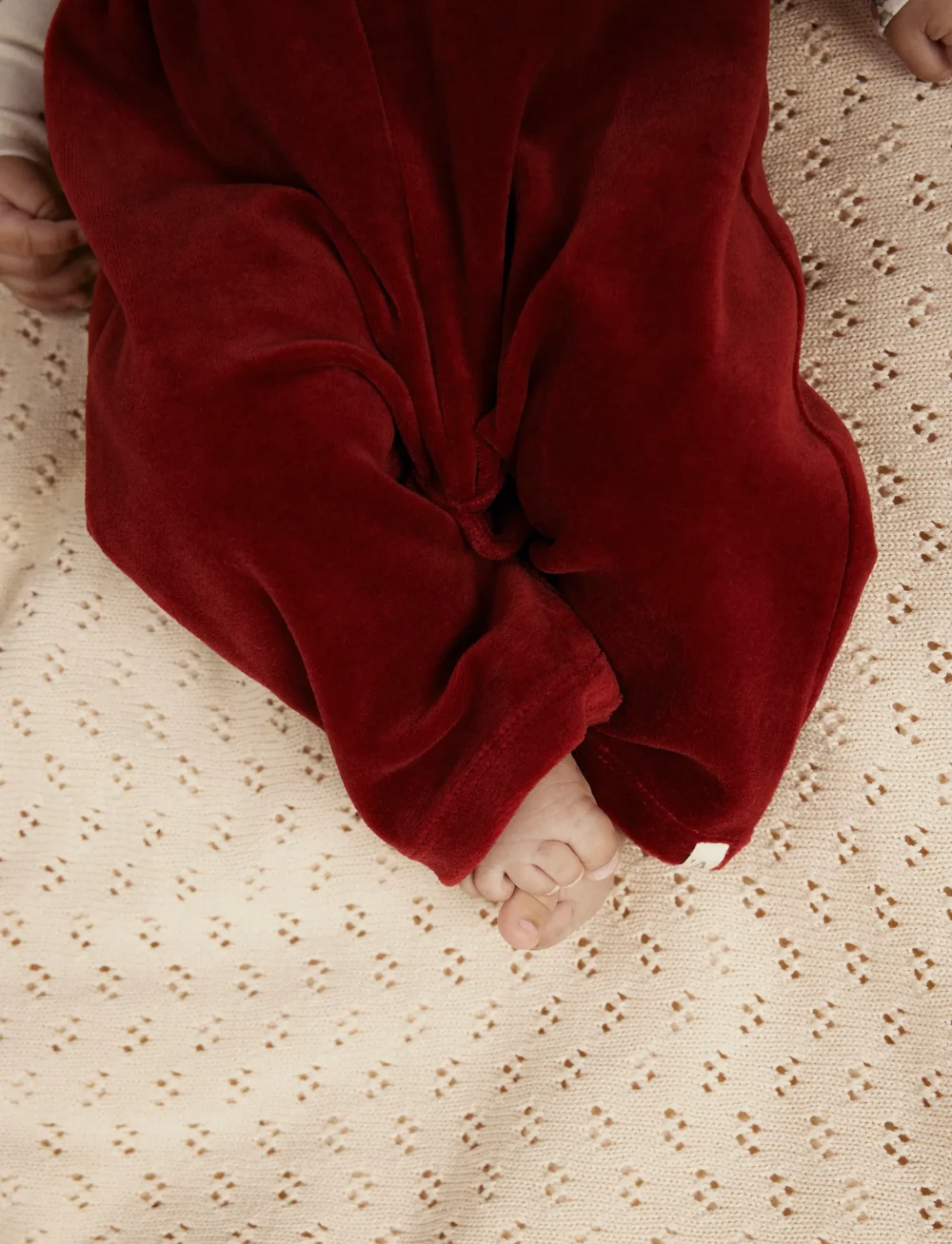 Lil'Atelier - NBFSAGA SAG LOOSE OVERALL LIL - overalls - red dahlia - 3