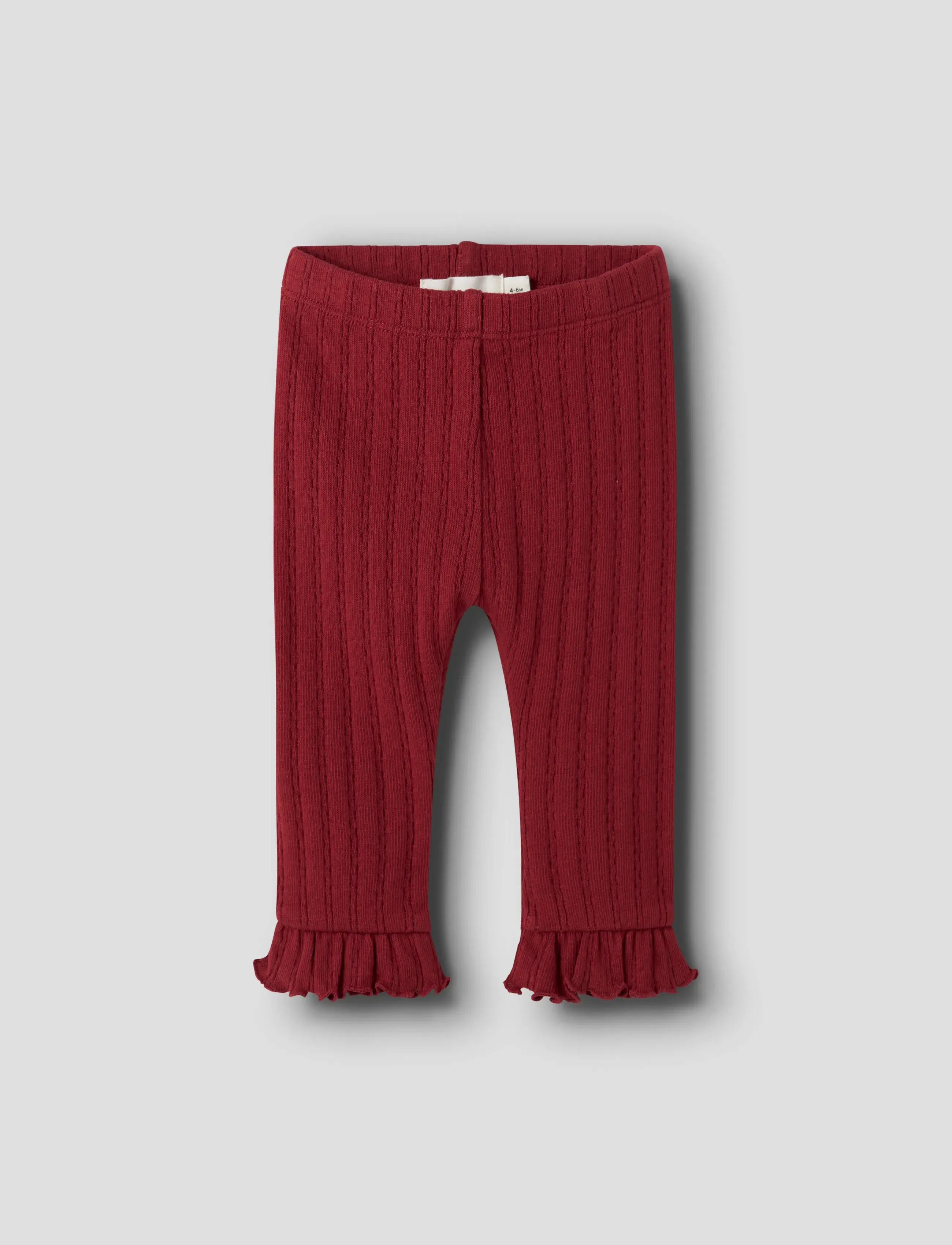 Lil'Atelier NBFRITA SIG SLIM LEGGING LIL - Leggings - RED DAHLIA / red