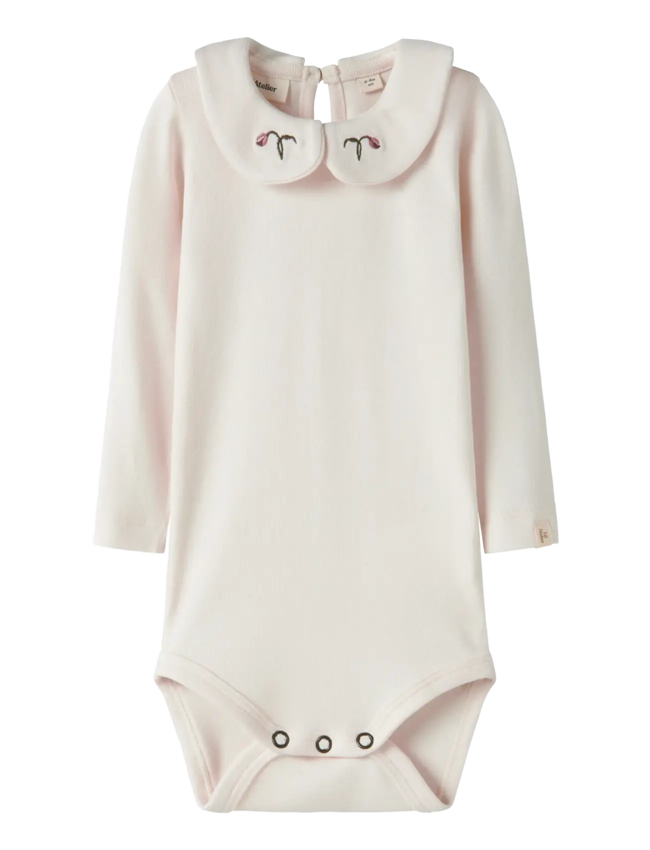 Lil'Atelier NBFFUNDO EMB LS SLIM BODY LIL - 4 for 3 - ALMOST MAUVE / pink/rose