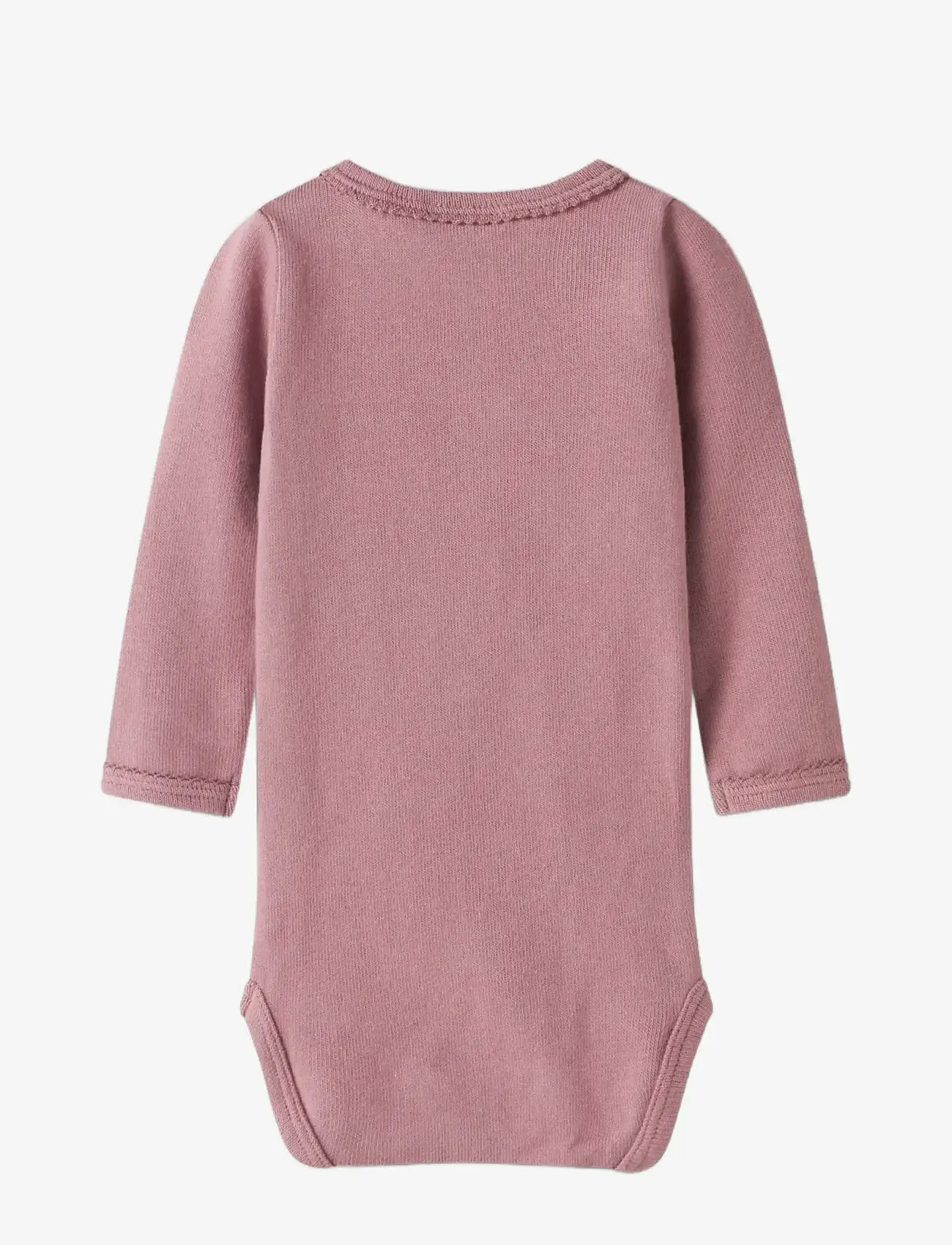 Lil'Atelier - NBFTHORA HAF LS SLIM BODY LIL - pikkade varrukatega bodid - nostalgia rose - 1