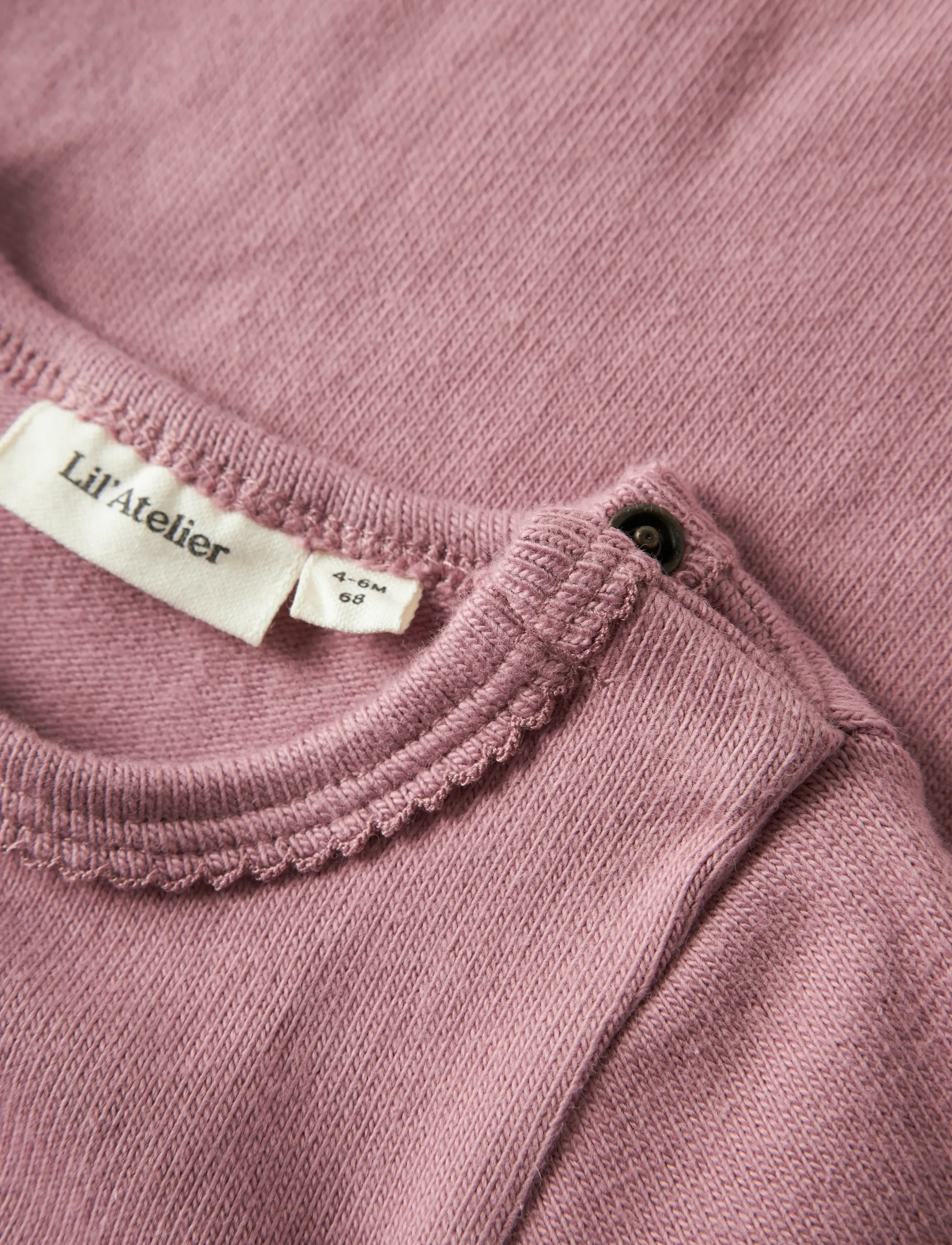 Lil'Atelier - NBFTHORA HAF LS SLIM BODY LIL - langärmelige bodys - nostalgia rose - 2