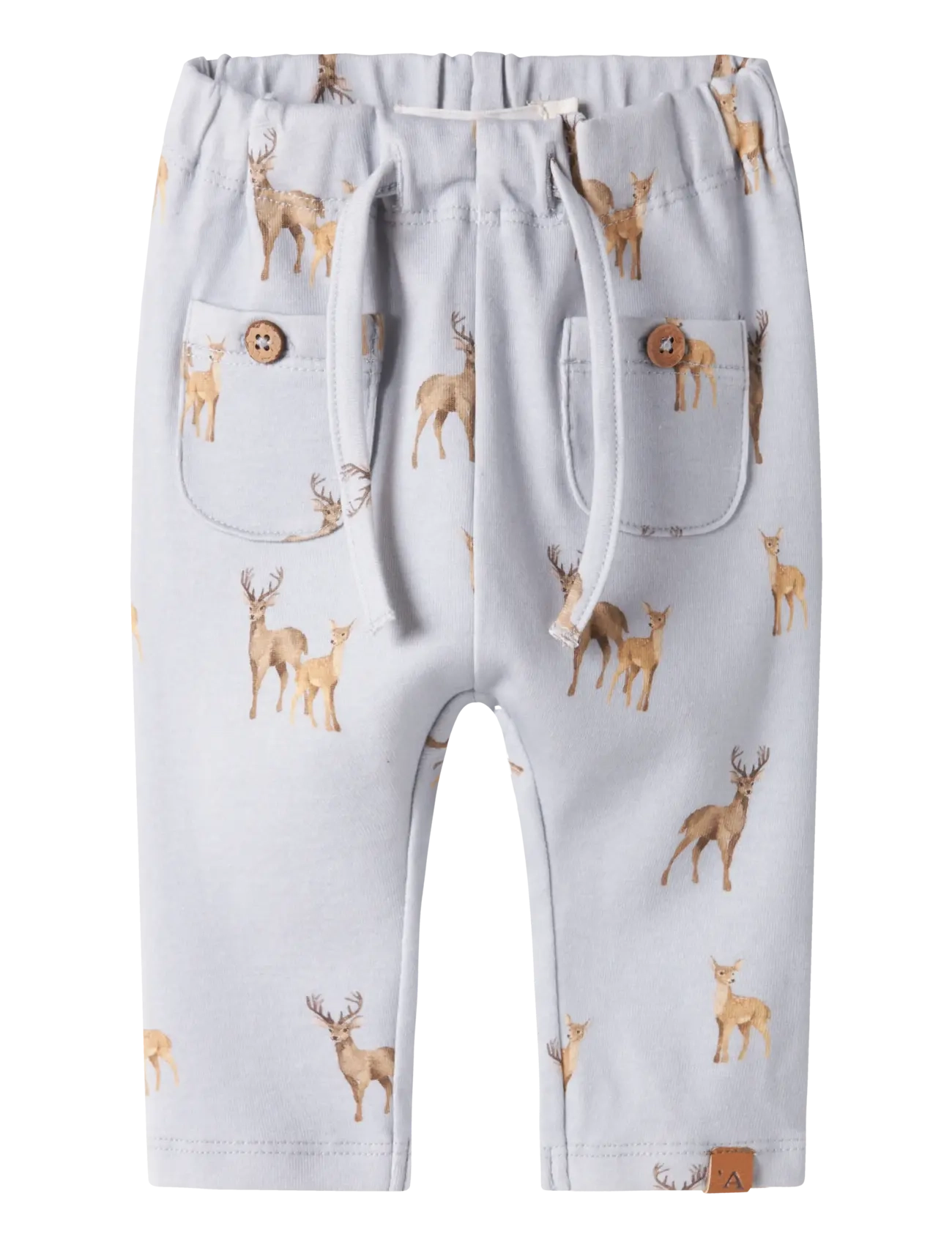 Lil'Atelier NBMLAYO GEL LOOSE PANT LIL - Underdele - GRAY DAWN / grey