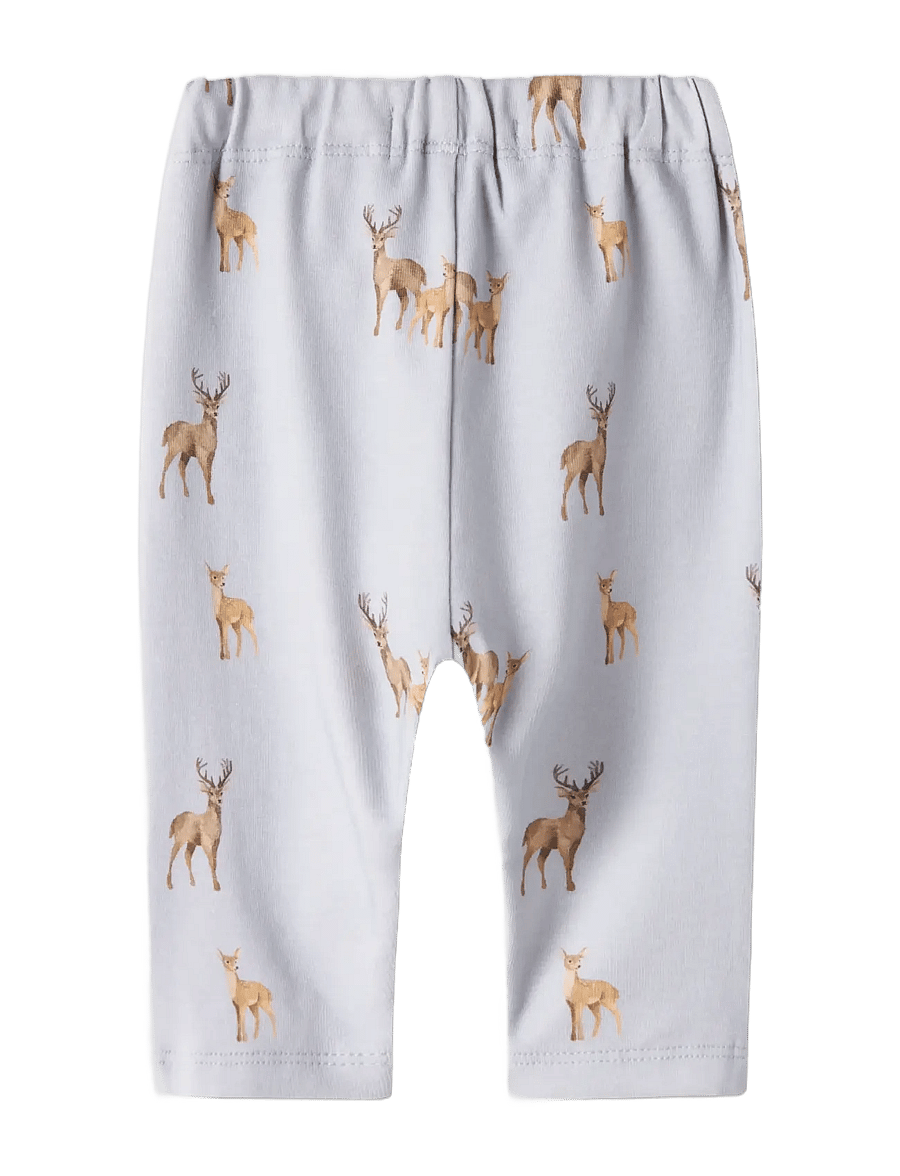 Lil'Atelier - NBMLAYO GEL LOOSE PANT LIL - babybroeken - gray dawn - 1