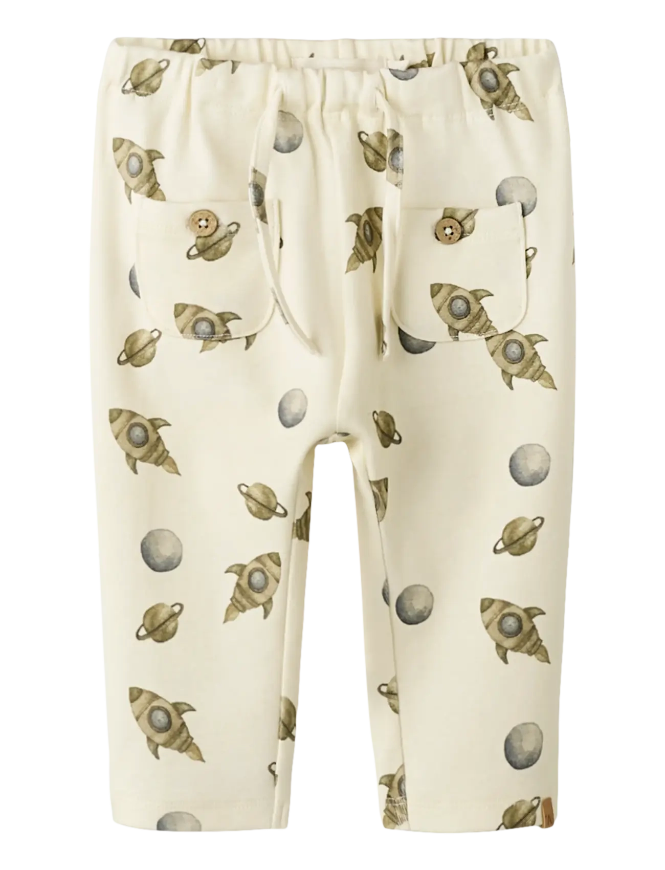 Lil'Atelier NBMLAYO GEL LOOSE PANT LIL - Shop by size - TURTLEDOVE / cream