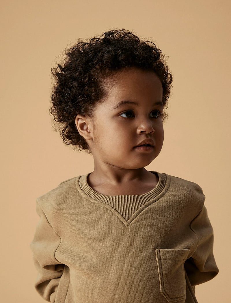 Lil'Atelier - NMMILONDON RIM LS LOOSE SWEAT LIL - sweatshirts - sepia tint - 5