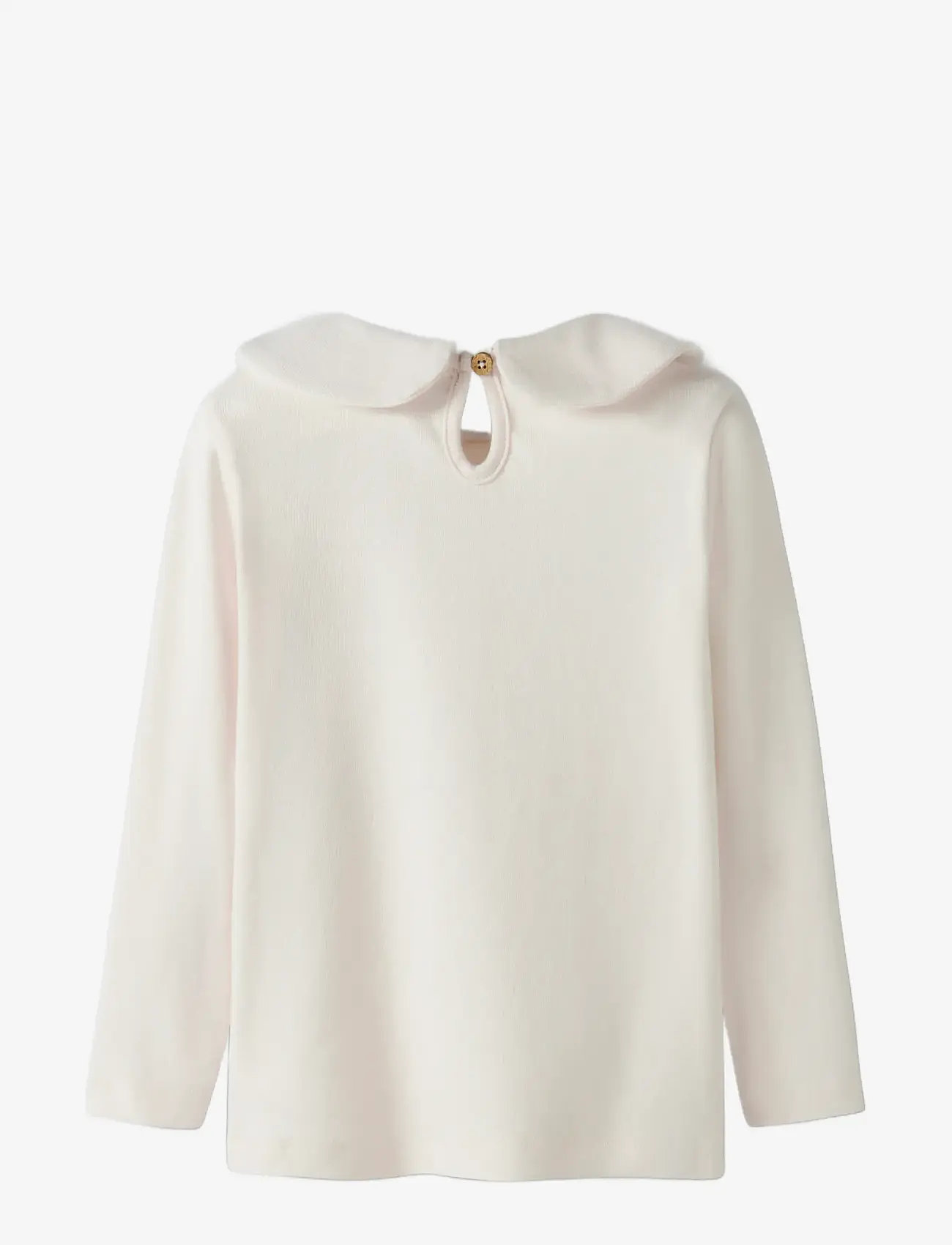 Lil'Atelier - NMFFUNDO EMB LS SLIM TOP LIL - pikkade varrukatega t-särgid - almost mauve - 1