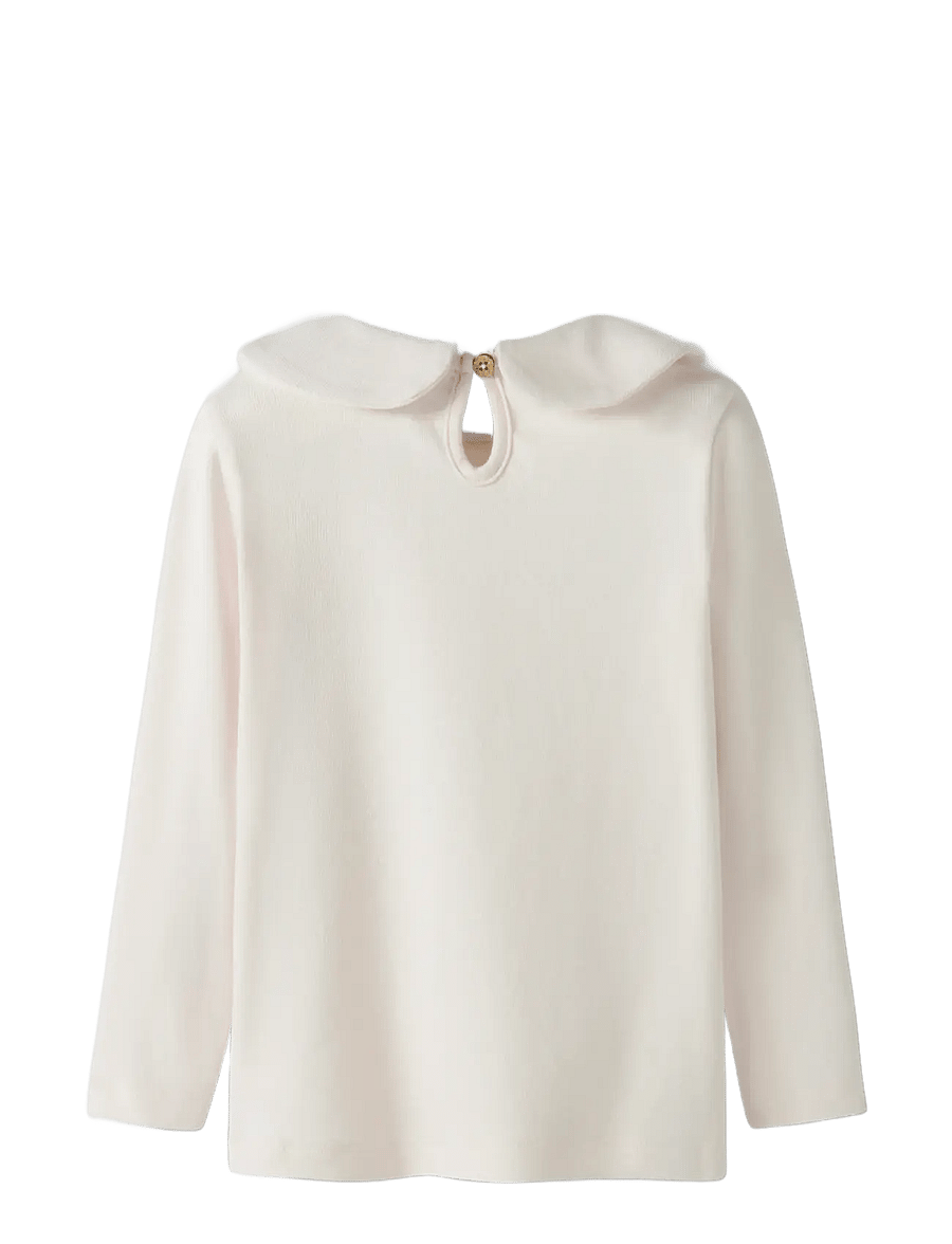 Lil'Atelier - NMFFUNDO EMB LS SLIM TOP LIL - t-shirts à manches longues - almost mauve - 2
