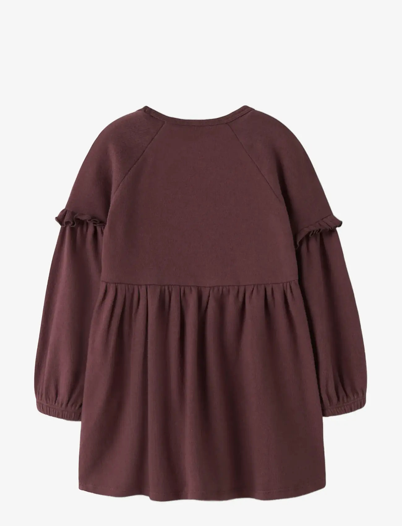 Lil'Atelier - NMFTHORA HYN LS DRESS LIL - langärmelige freizeitkleider - catawba grape - 2