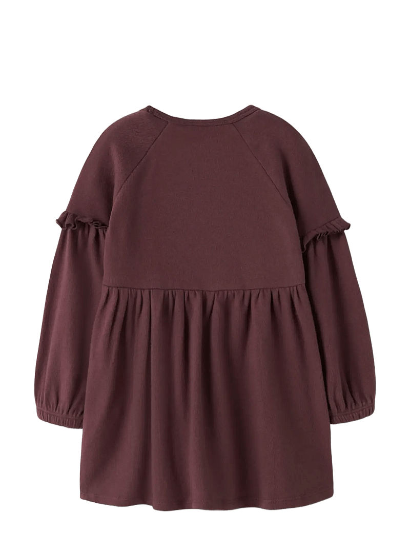 Lil'Atelier - NMFTHORA HYN LS DRESS LIL - langärmelige freizeitkleider - catawba grape - 2