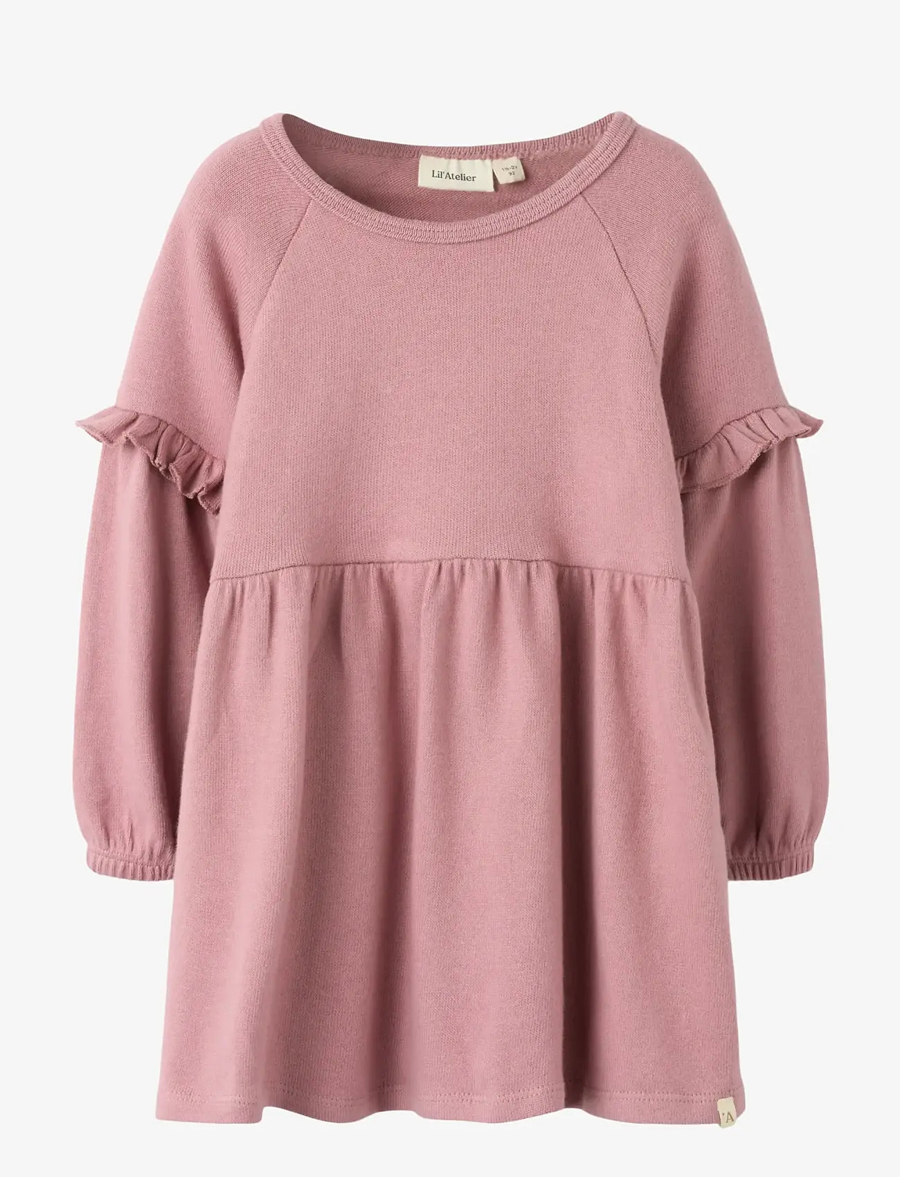 Lil'Atelier - NMFTHORA HYN LS DRESS LIL - langärmelige freizeitkleider - nostalgia rose - 1