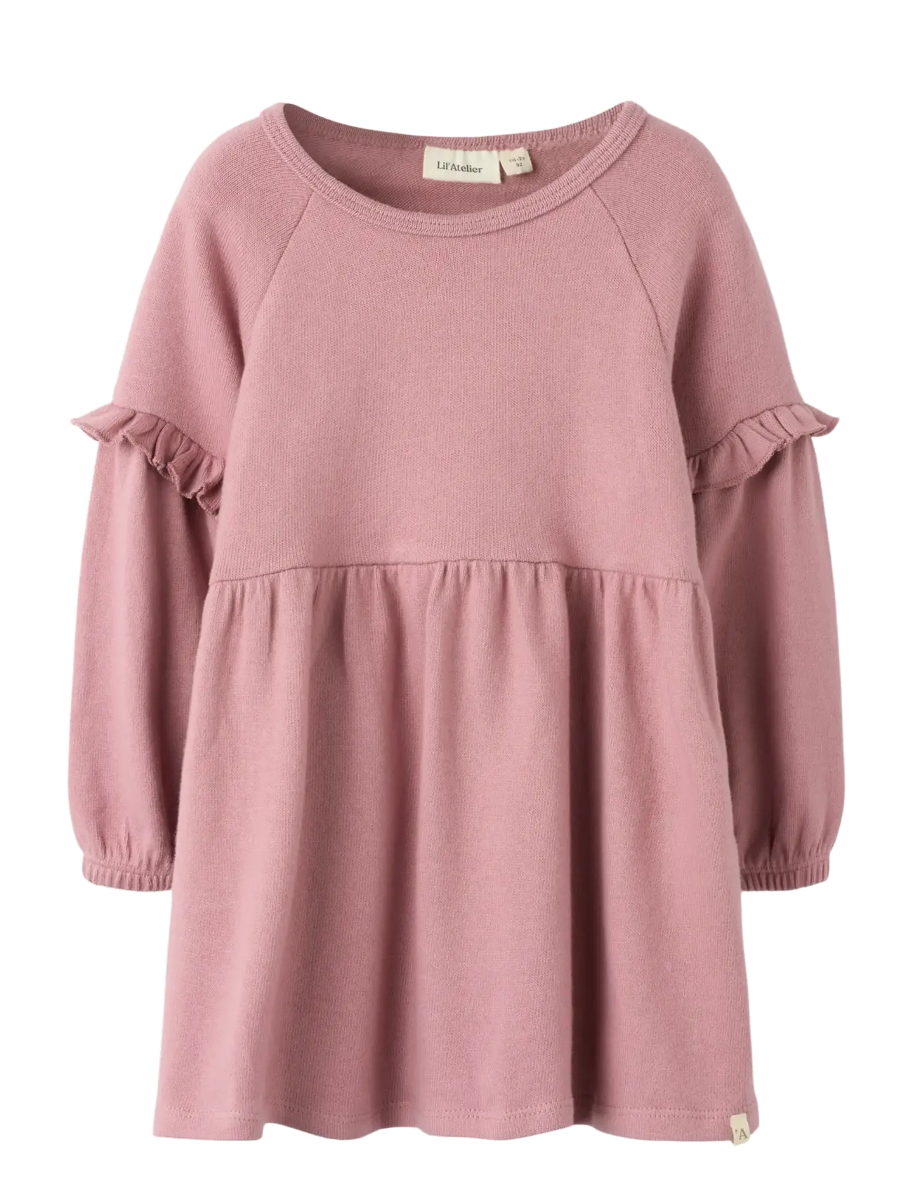 Lil'Atelier NMFTHORA HYN LS DRESS LIL - Riided - NOSTALGIA ROSE / pink/rose
