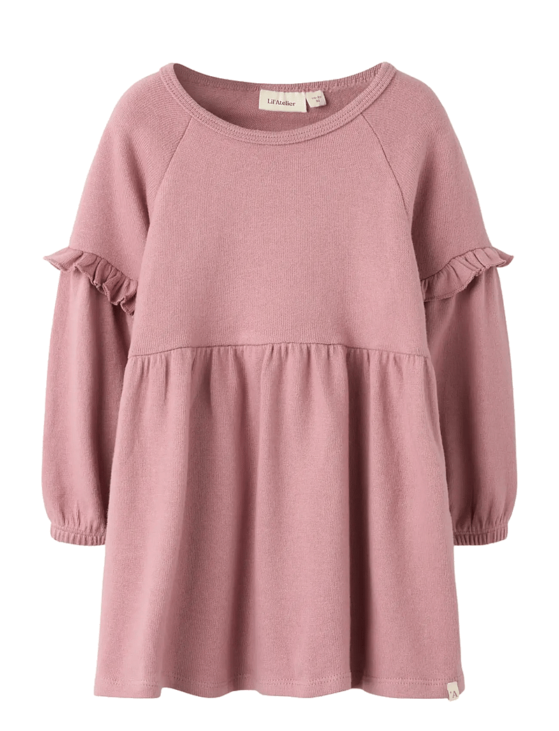 Lil'Atelier - NMFTHORA HYN LS DRESS LIL - langärmelige freizeitkleider - nostalgia rose - 1